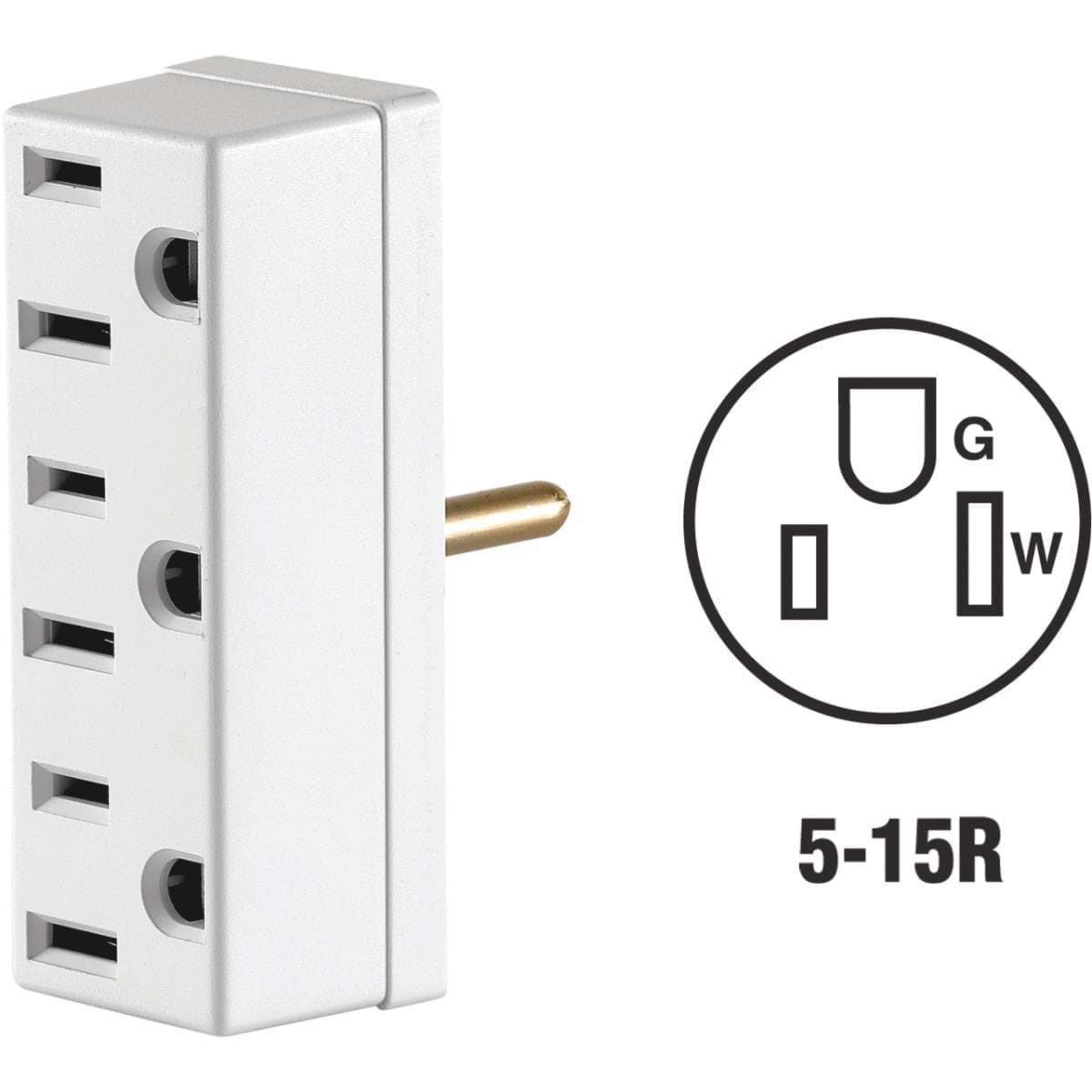 Picture of Leviton 3-Prong Multi-Outlet Tap
