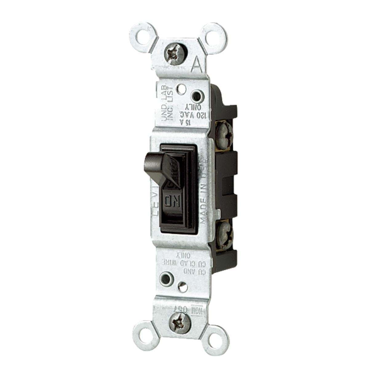 Picture of Leviton Contractor Toggle Single Pole Switch