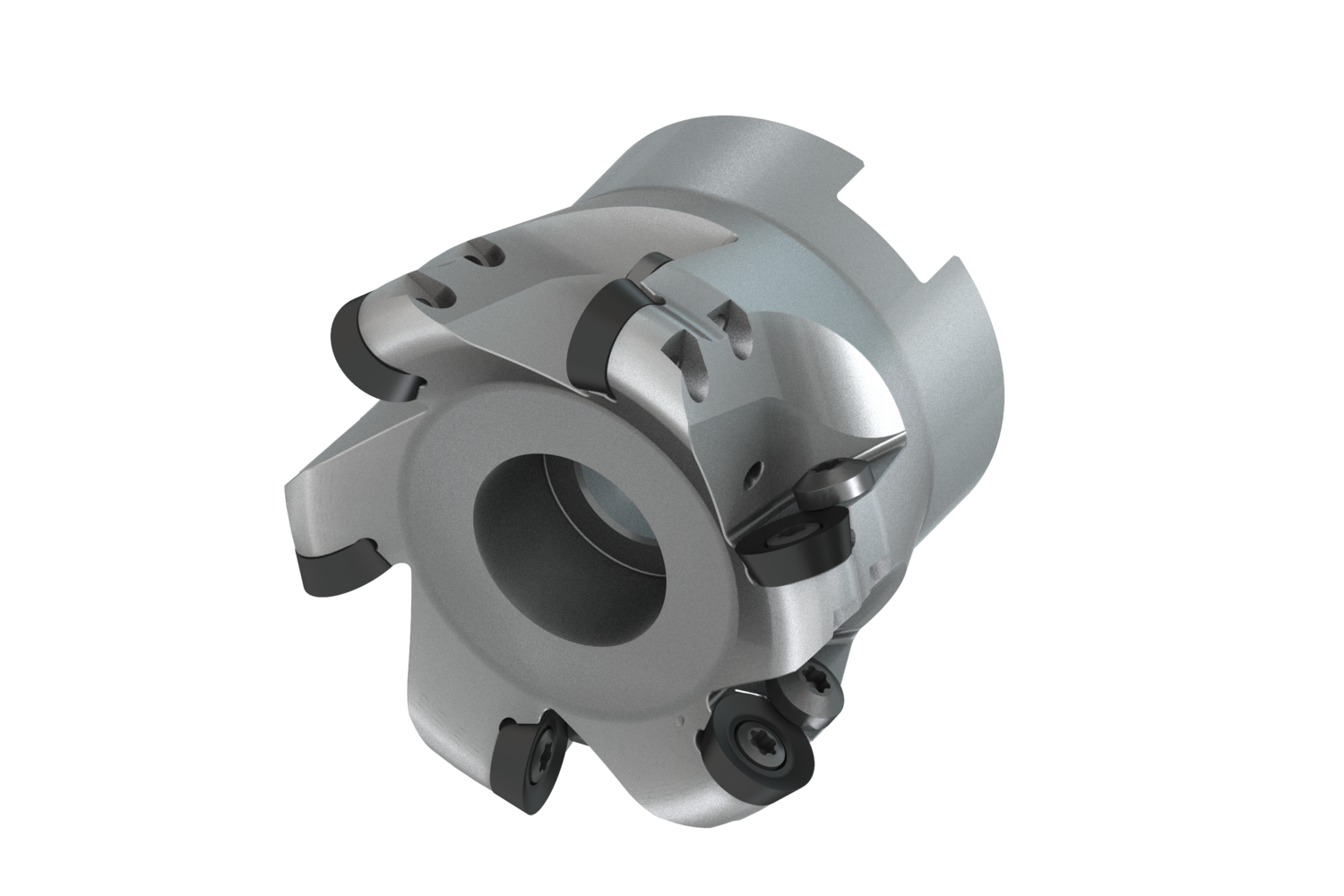 Picture of Copy Face Mill with Dbl Pos Geo Sg-Side Inserts, Cut Dia to Max 2.500"