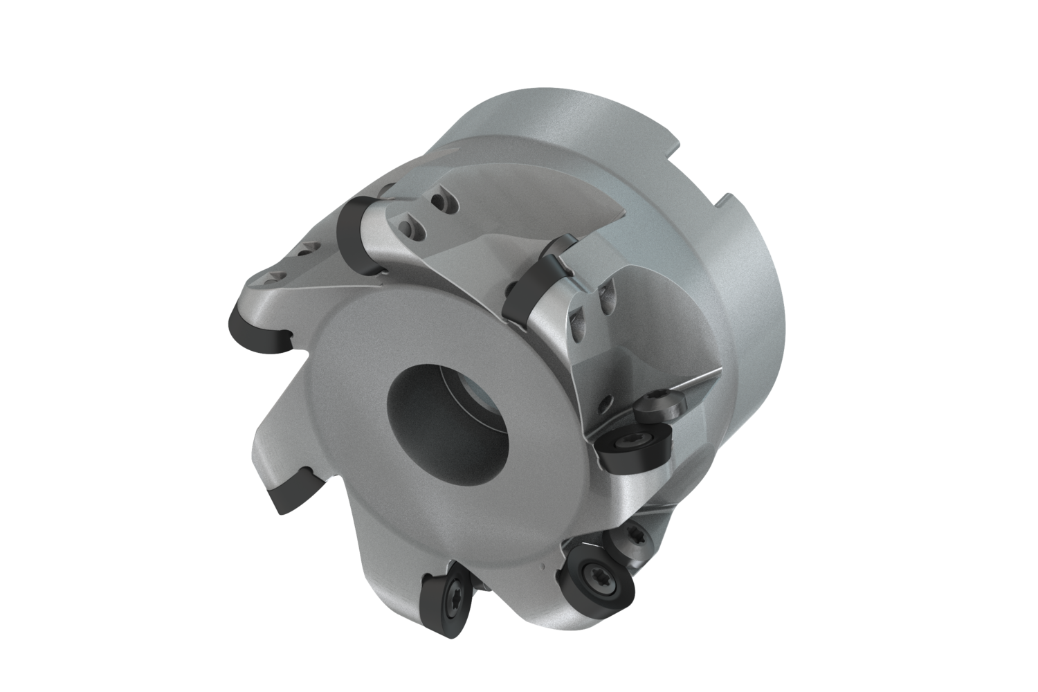 Picture of Copy Face Mill with Dbl Pos Geo Sg-Side Inserts, Cut Dia to Max 3.000"