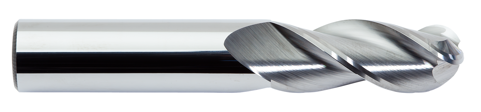 Picture of TuffCut X-AL 3 Flute Ball Nose End Mill Finisher - 1/4x3/4x2-1/2