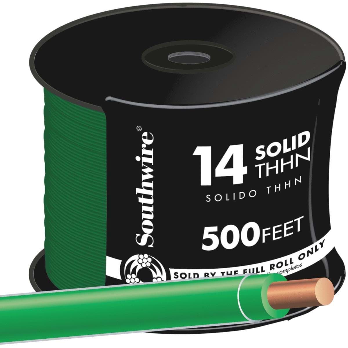 Picture of Southwire 14 AWG Solid THHN Wire