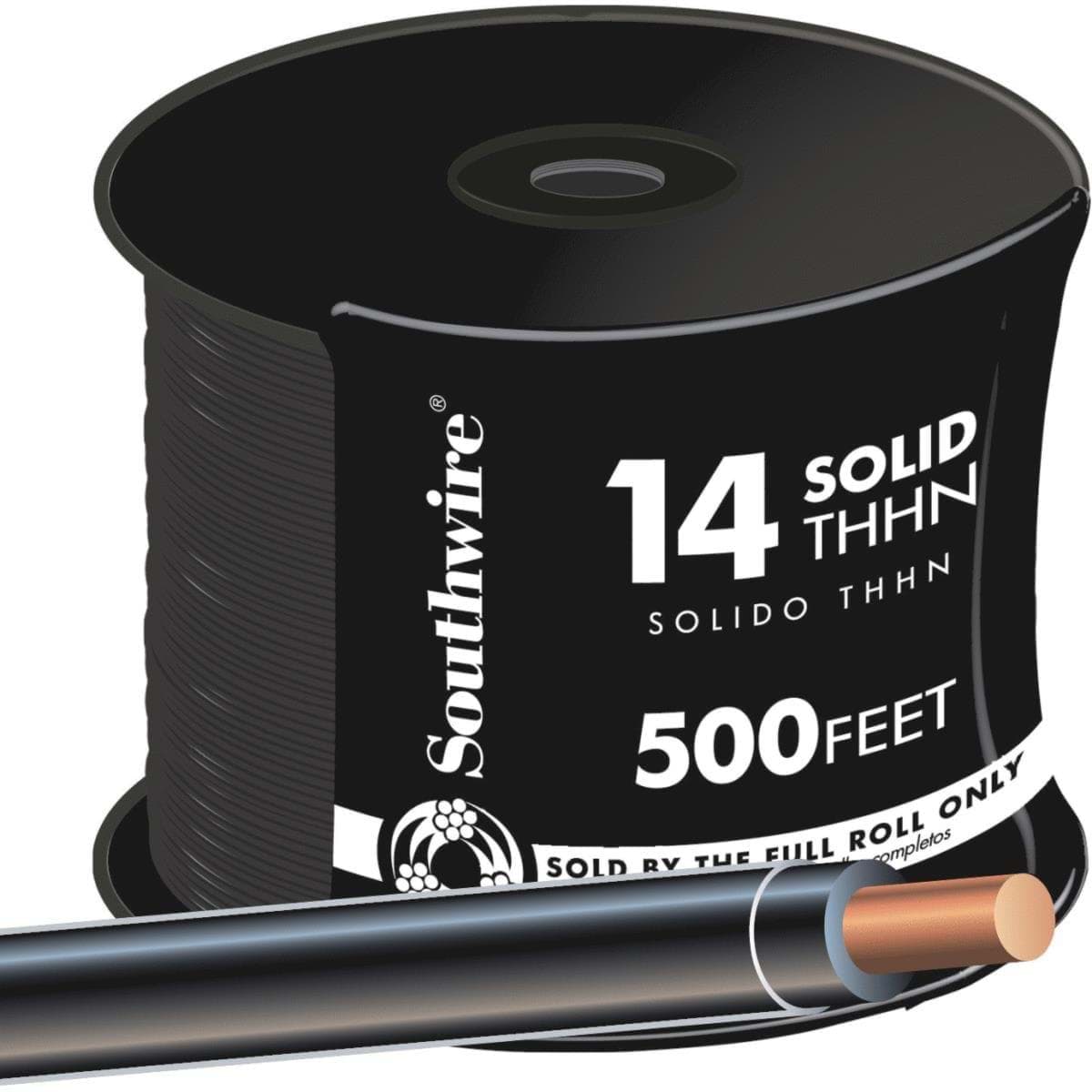 Picture of Southwire 14 AWG Solid THHN Wire