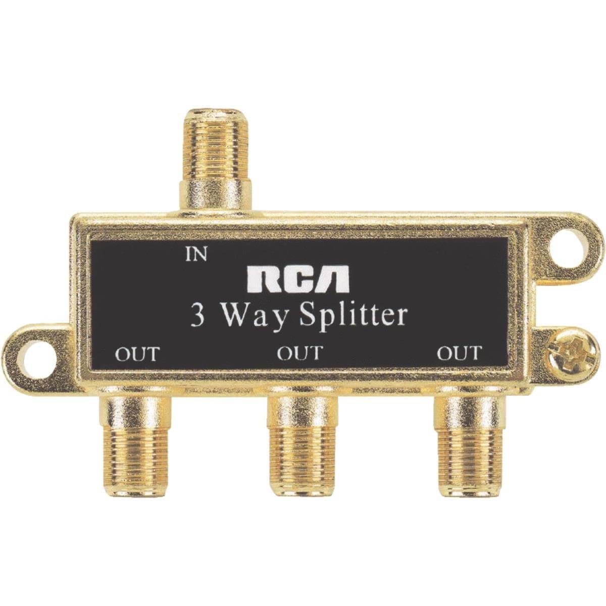 Picture of RCA 3-Way Coaxial Splitter