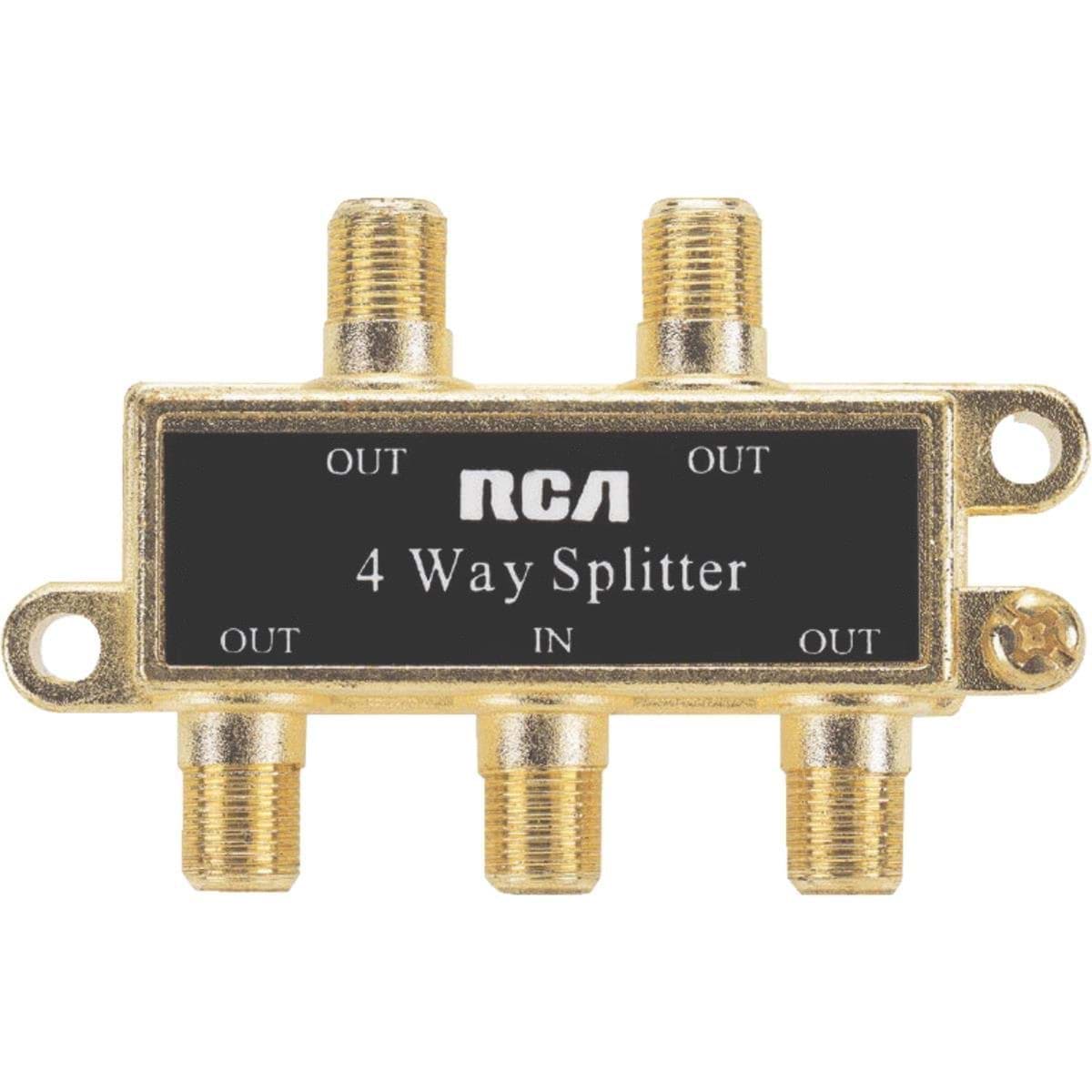 Picture of RCA 4-Way Coaxial Splitter