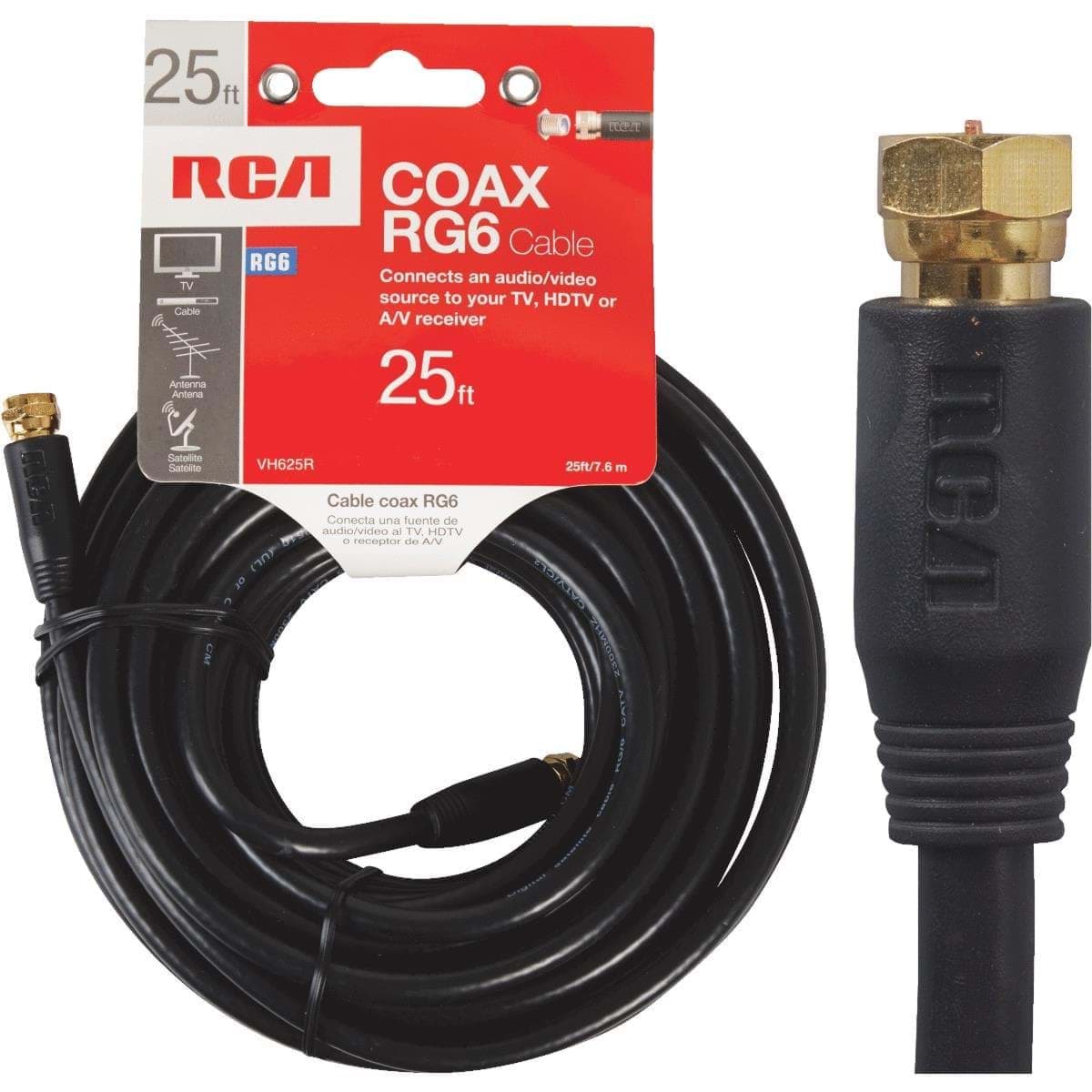 Picture of RCA RG6 Coaxial Cable