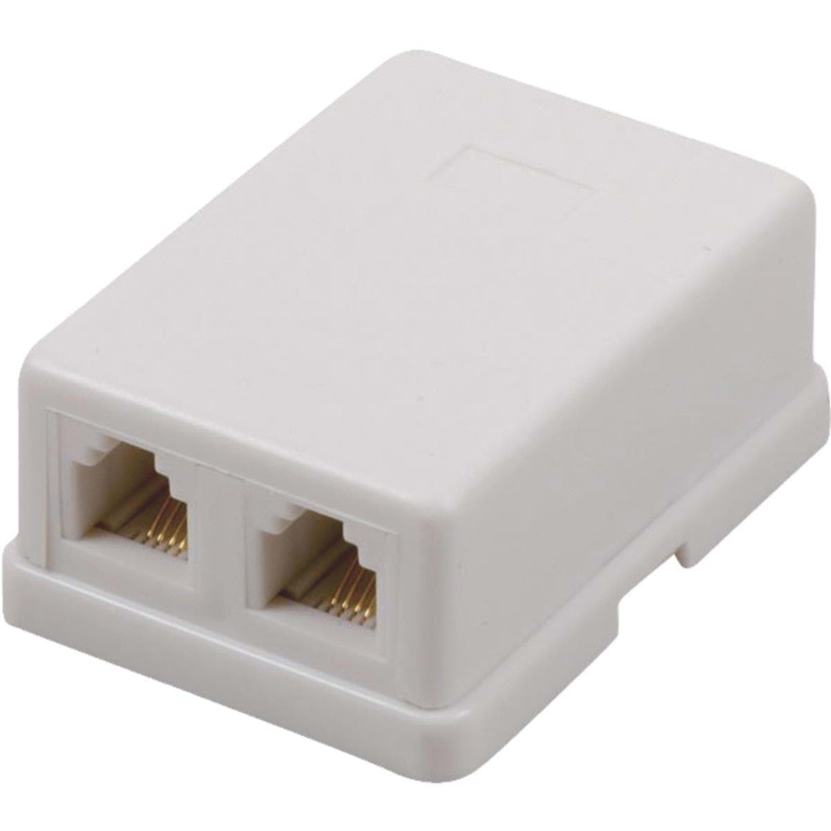Picture of RCA Duplex Telephone Jack