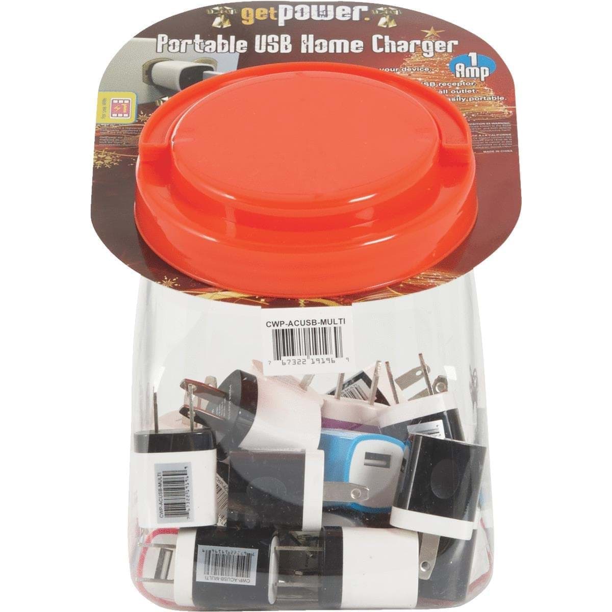 Picture of GetPower USB Charger Countertop Display Bowl