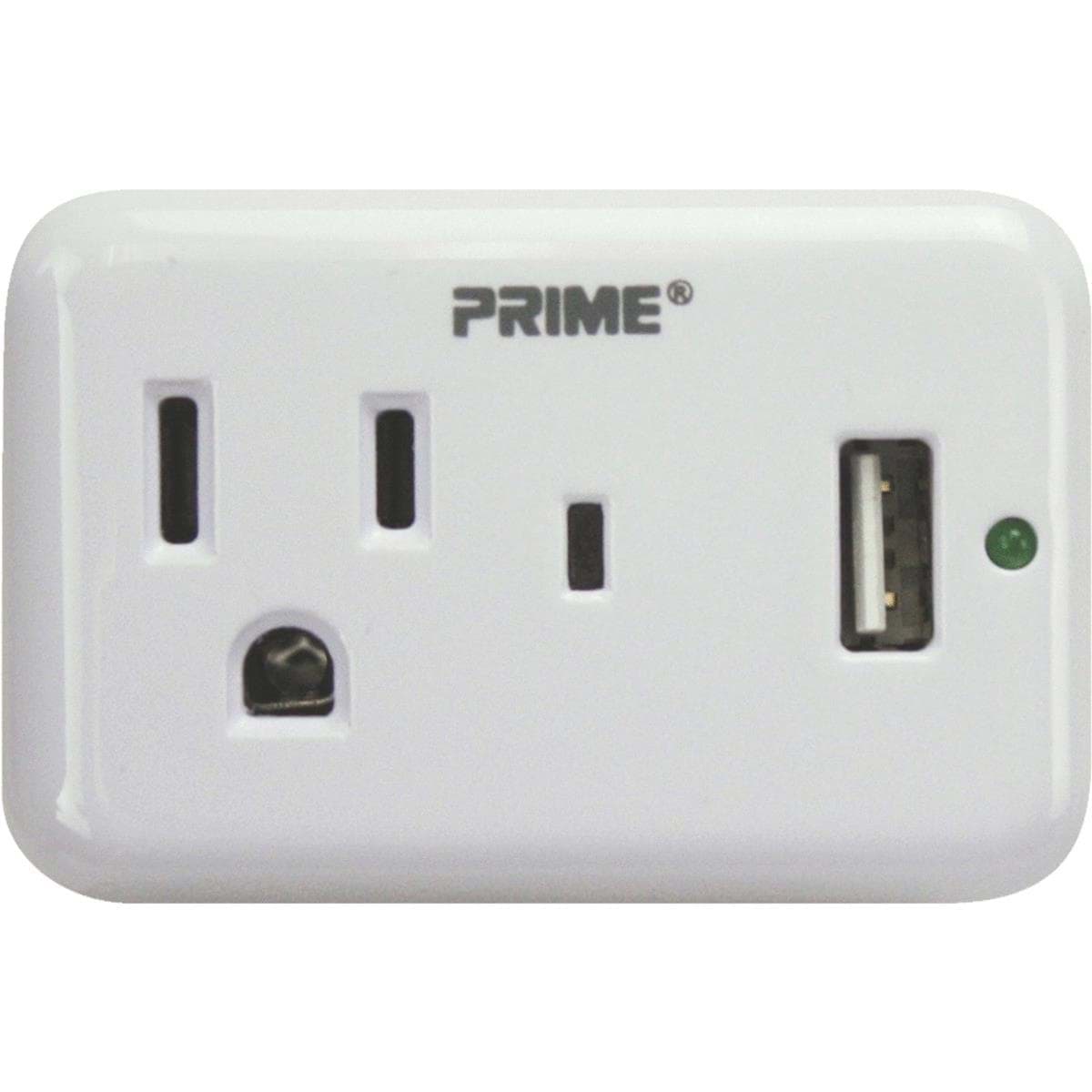 Picture of Prime Wire & Cable 1-Outlet USB Charger