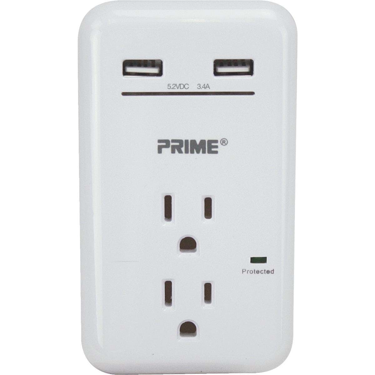Picture of Prime Wire & Cable 2-Outlet USB Charger