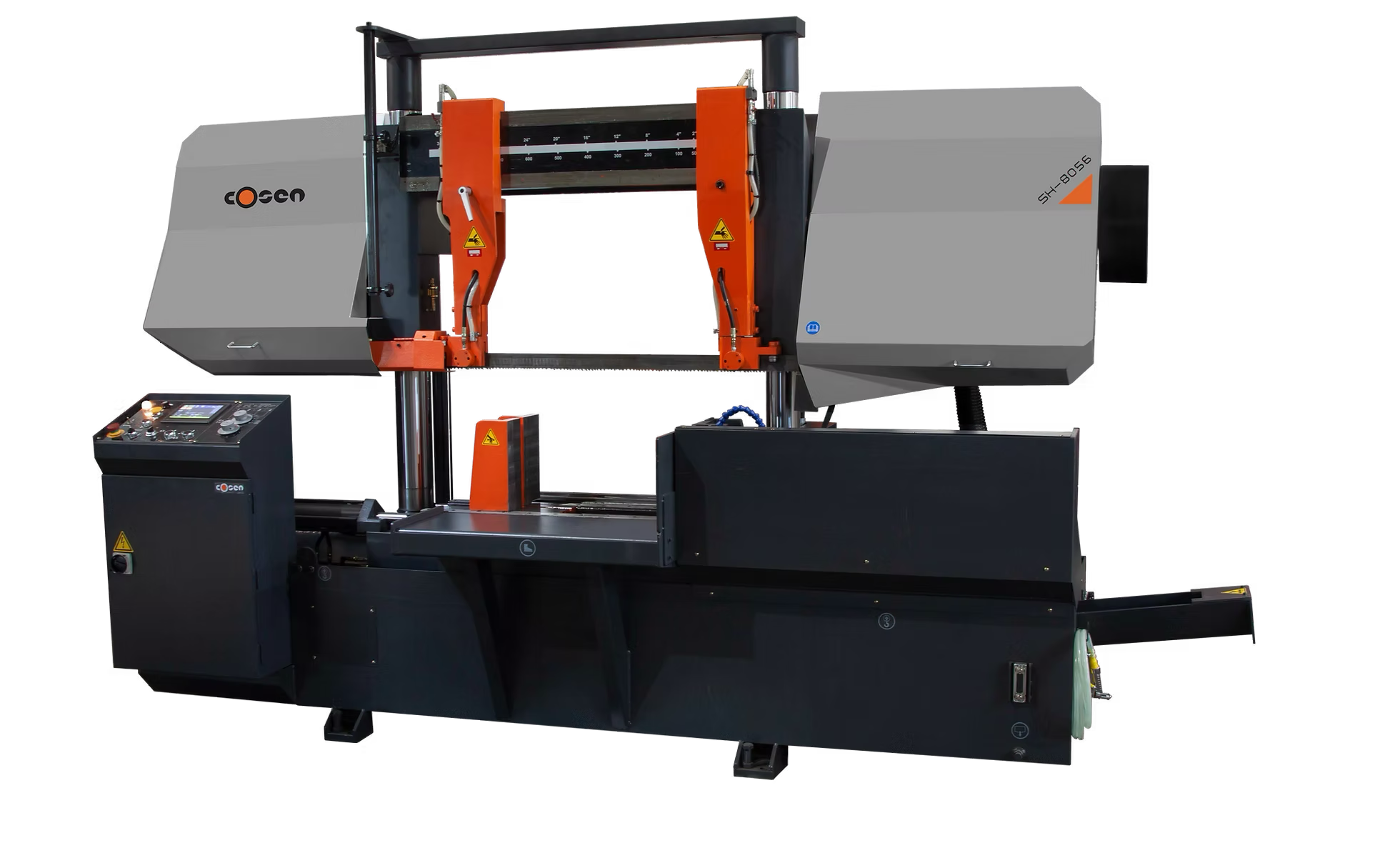 Picture of Cosen SH-8056 Semi-Automatic Horizontal Dual Column Band Saw