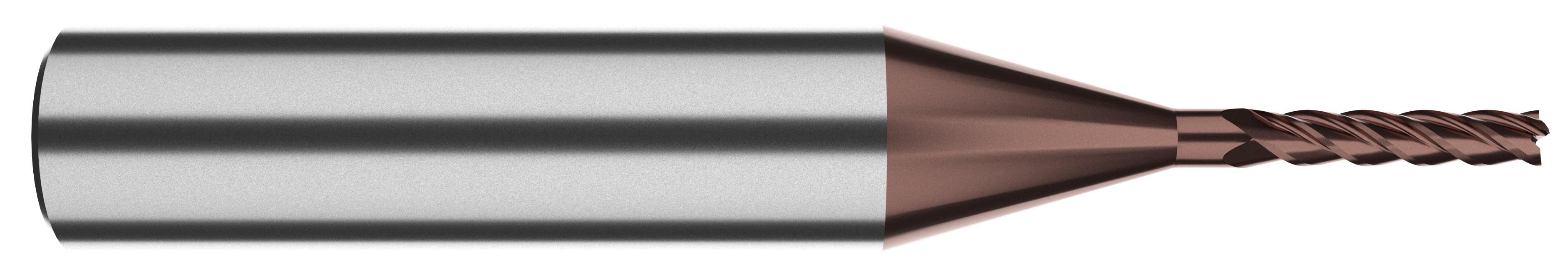 Picture of TuffCut Micro 4MV 4 Flute Micro Variable End Mill - 1/16x5/16x2-1/2x.010R 1/4Shk ALtima Xtreme