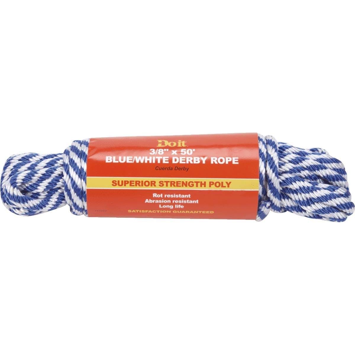 Picture of Do it Derby Polypropylene Packaged Rope - 3/8" - 50 ft
