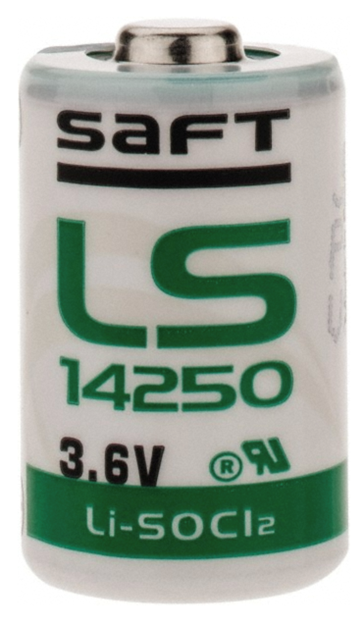 Picture of Saft Lithium Battery - LS14250 1/2 AA - 3.6V 