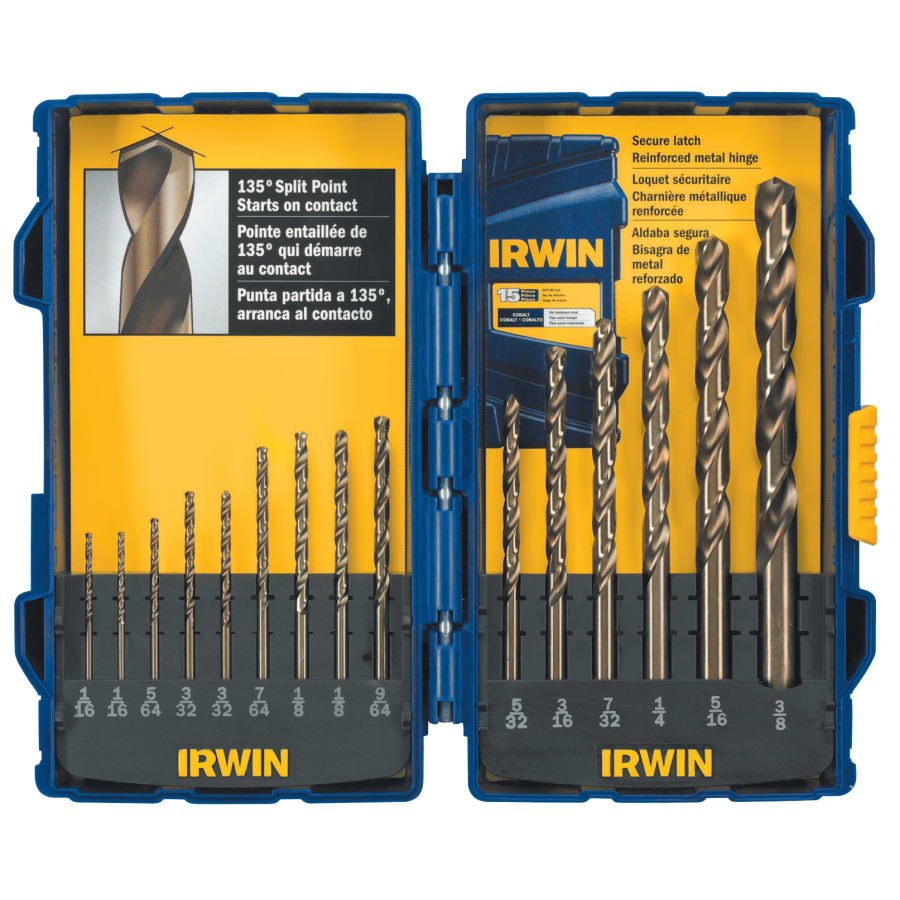Picture of Drill Bit Cobalt Irwin – 15pc