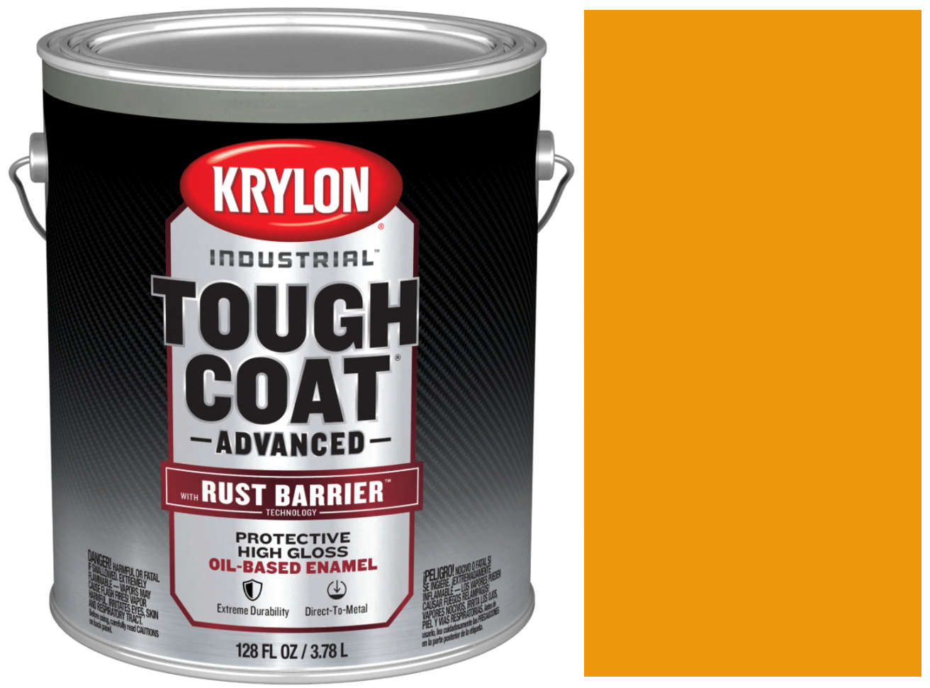 Picture of Paint Gallon Krylon Tough Coat Advanced - Equipment Yellow