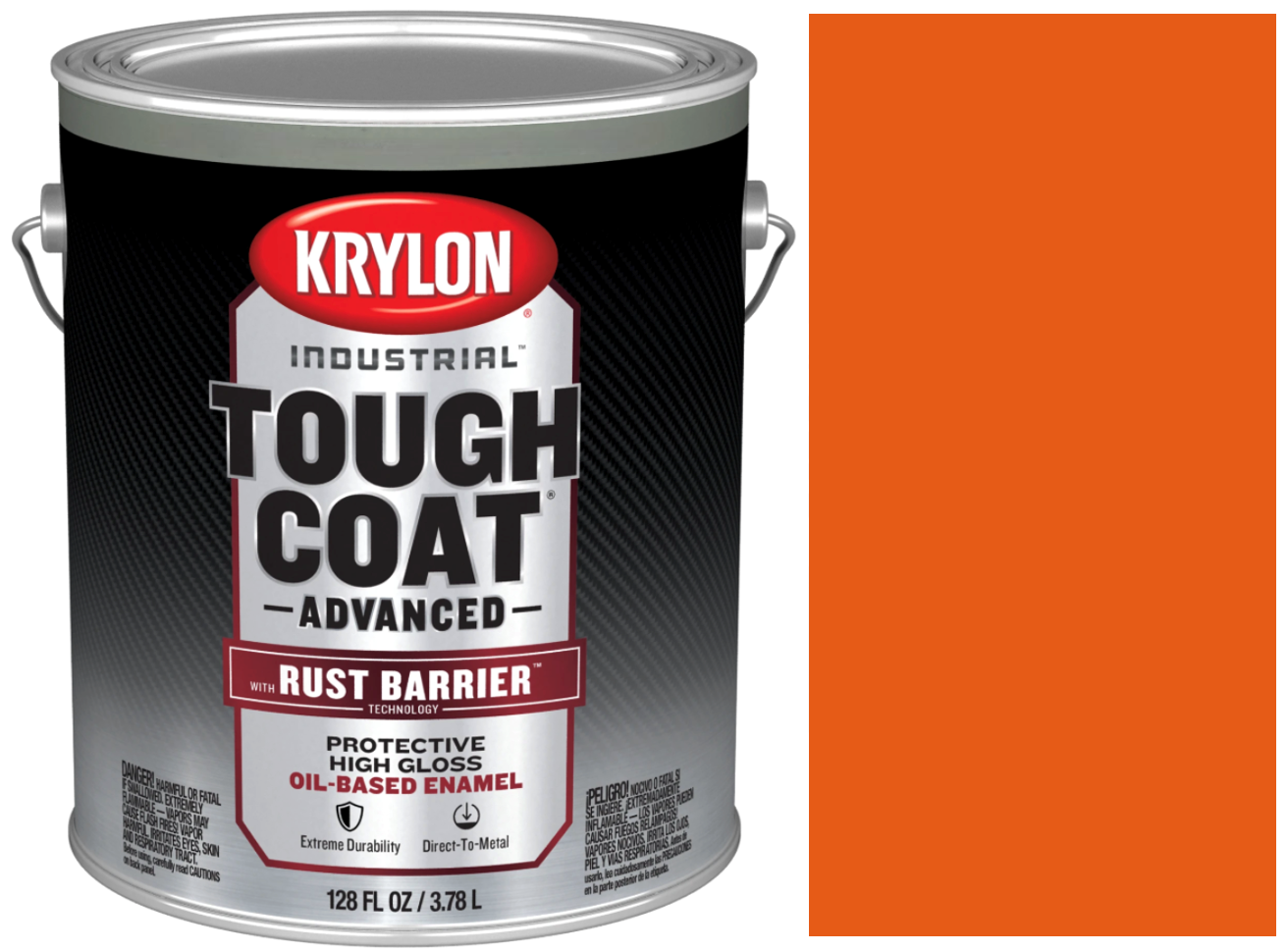 Picture of Paint Gallon Krylon Tough Coat Advanced - Safety Orange