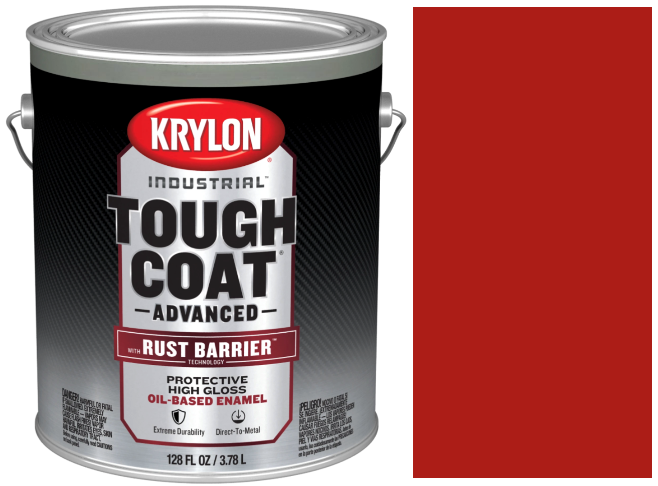 Picture of Paint Gallon Krylon Tough Coat Advanced - Safety Red
