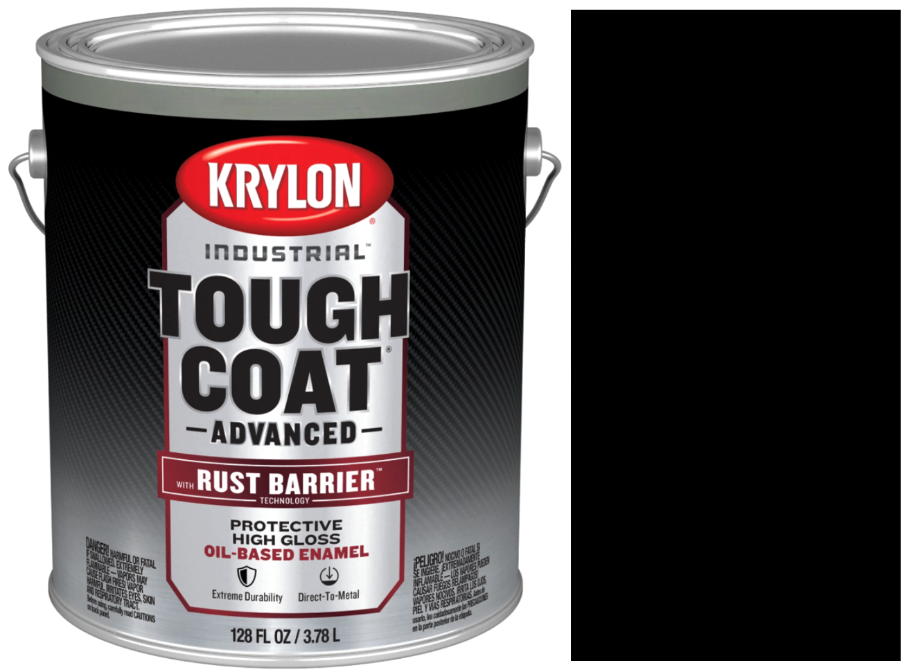 Picture of Paint Gallon Krylon Tough Coat Advanced - Semi-Gloss Black