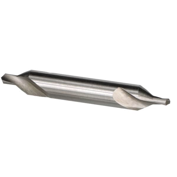 Picture of HSS(M2) 60° Regular Length Center Drill - 3/16 x 7/16 x 1/4 x 2-1/2