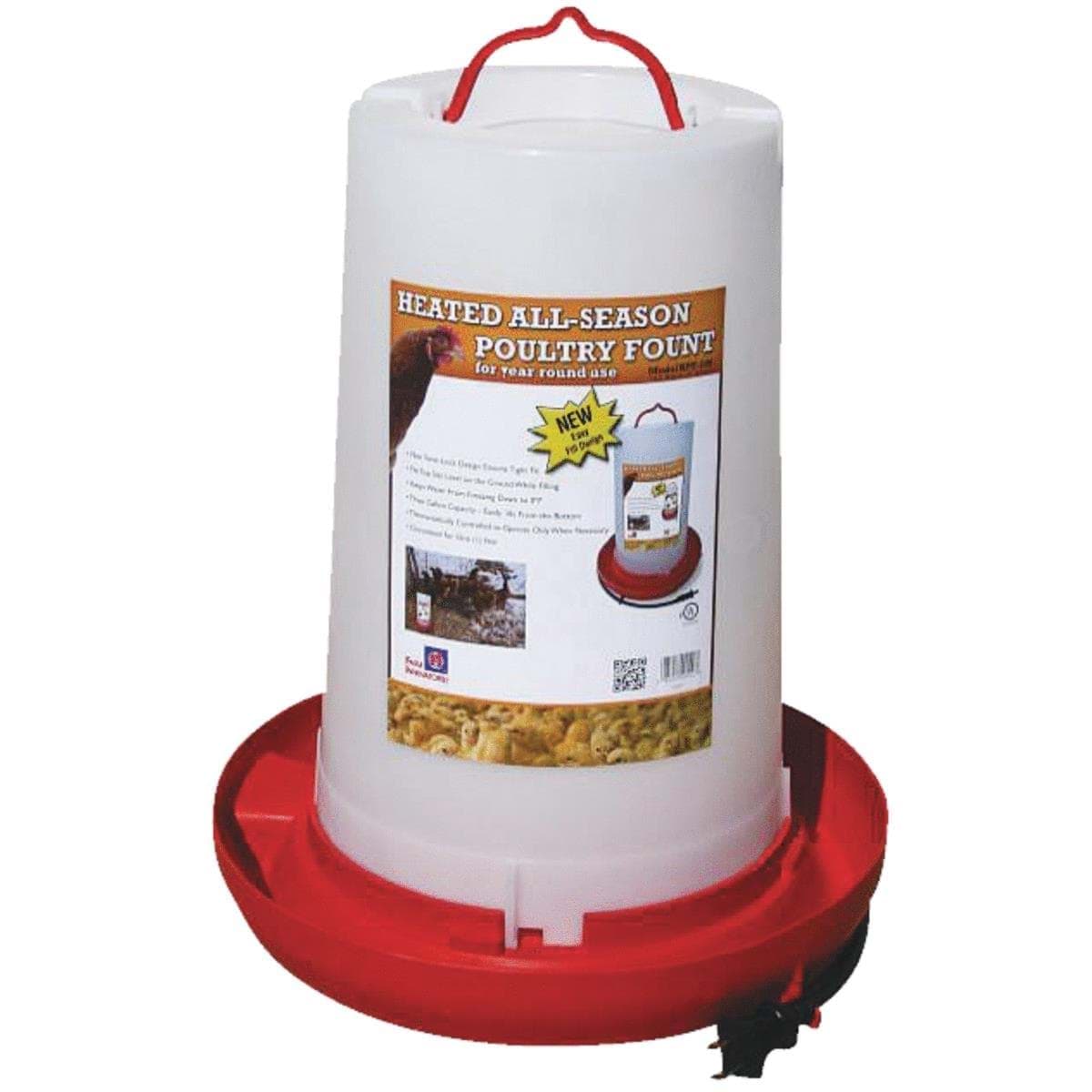 Picture of Farm Innovators Heated Poultry Fountain