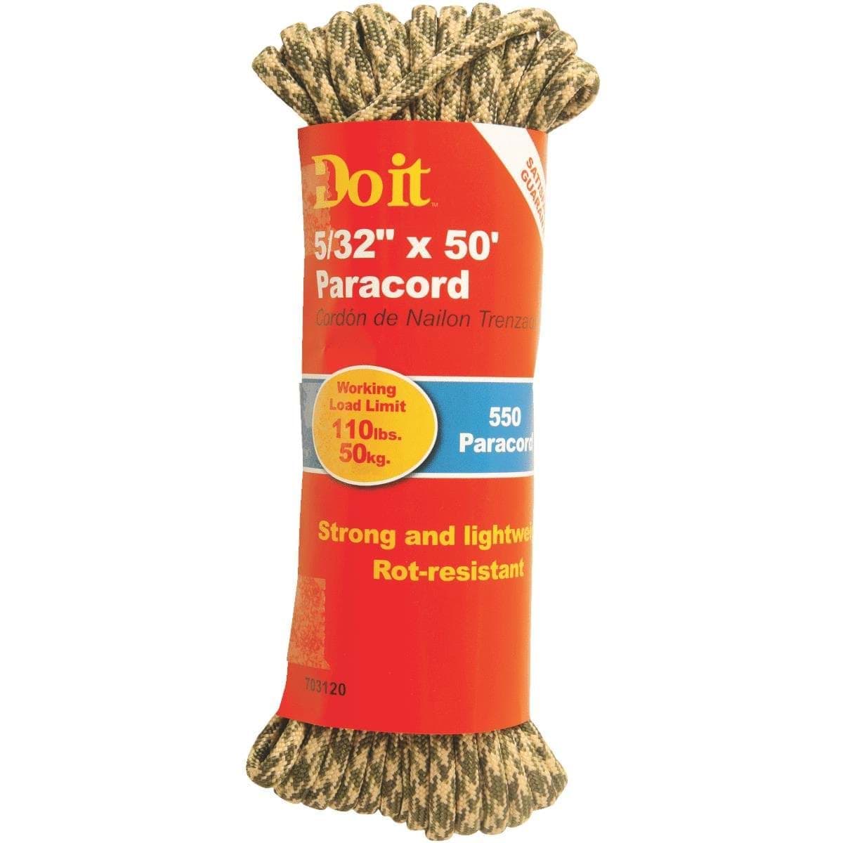 Picture of Do it 550 Nylon Camoflauge Paracord - 5/32" - 50 ft