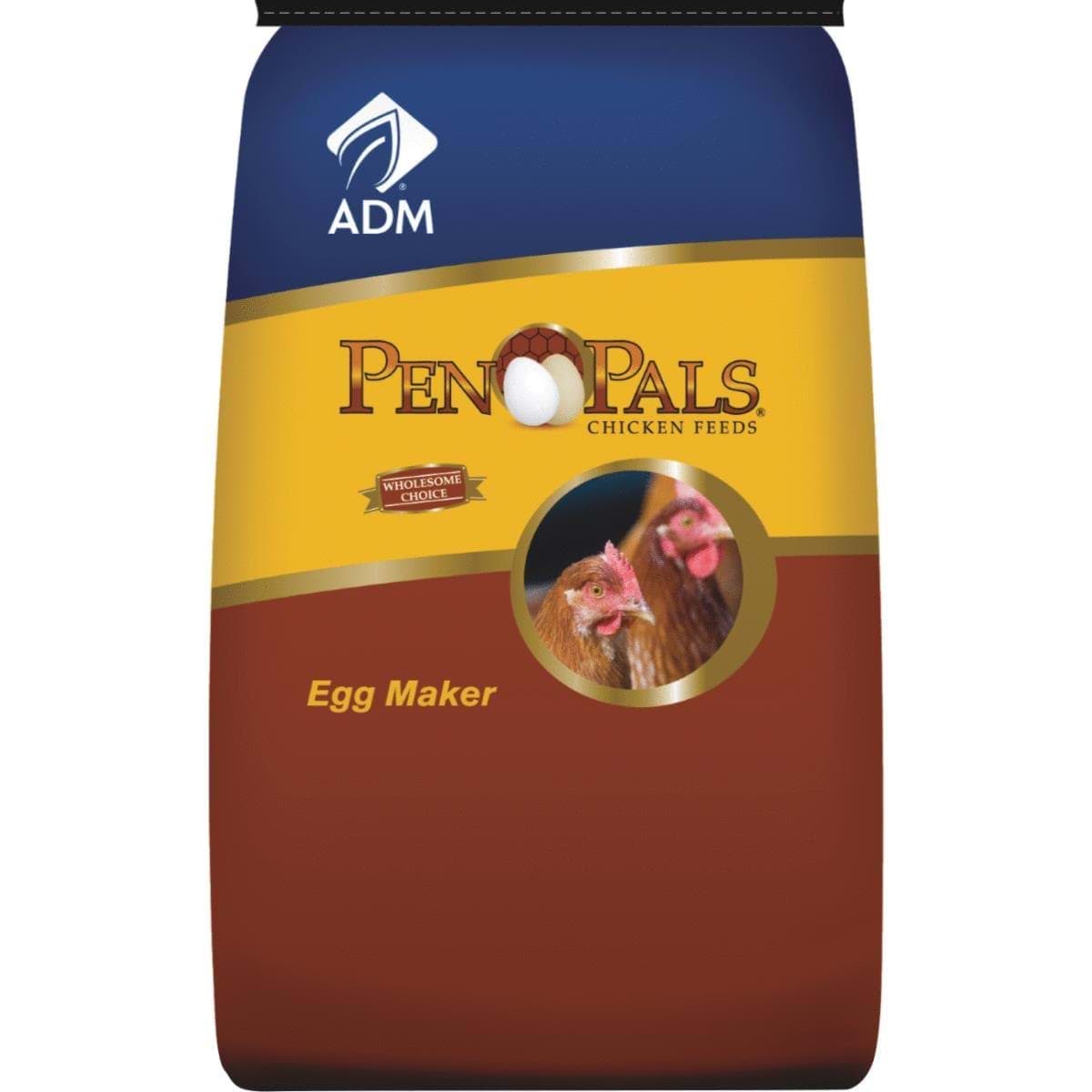 Picture of ADM Pen Pals Egg Maker Chicken Feed - 50 lb. Crumble