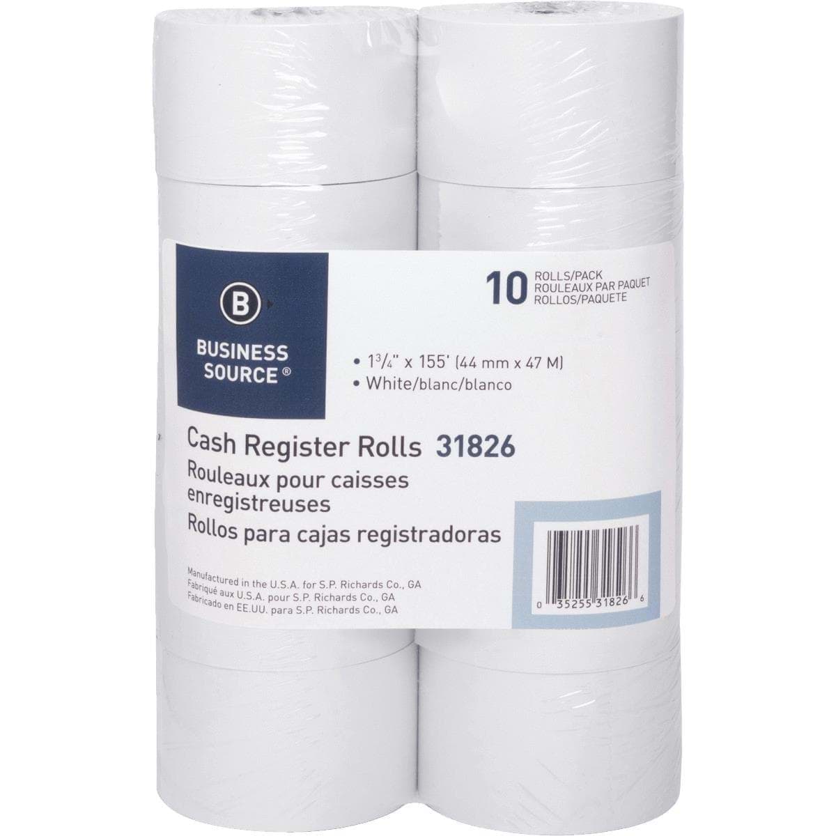 Picture of Business Source Roll Paper - 10pk