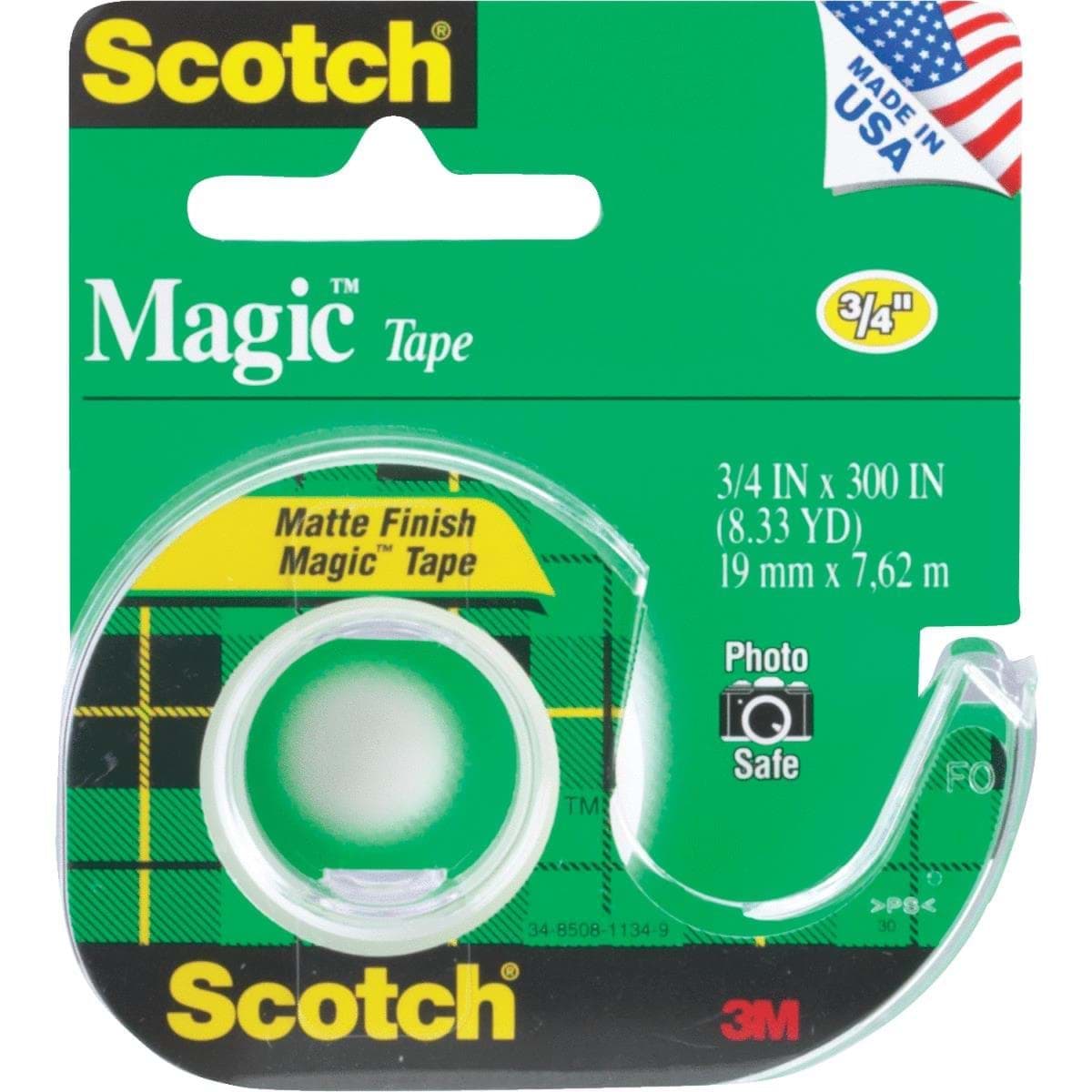 Picture of 3/4" 3M Scotch Magic Transparent Tape