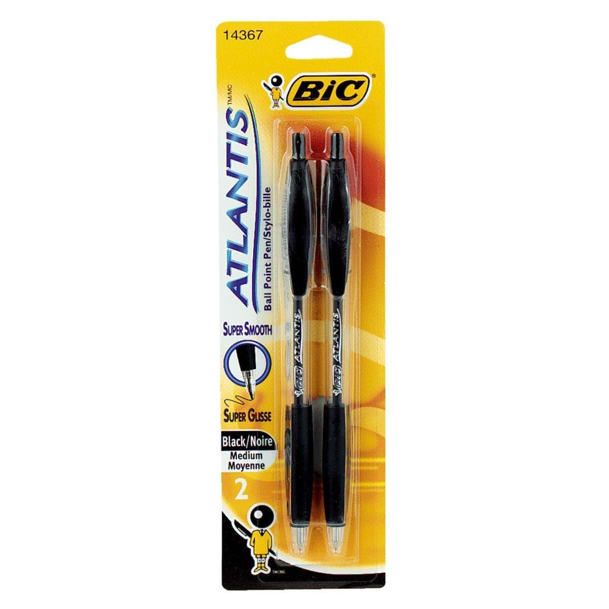 Picture of Bic Atlantis Ball Point Pen - Black