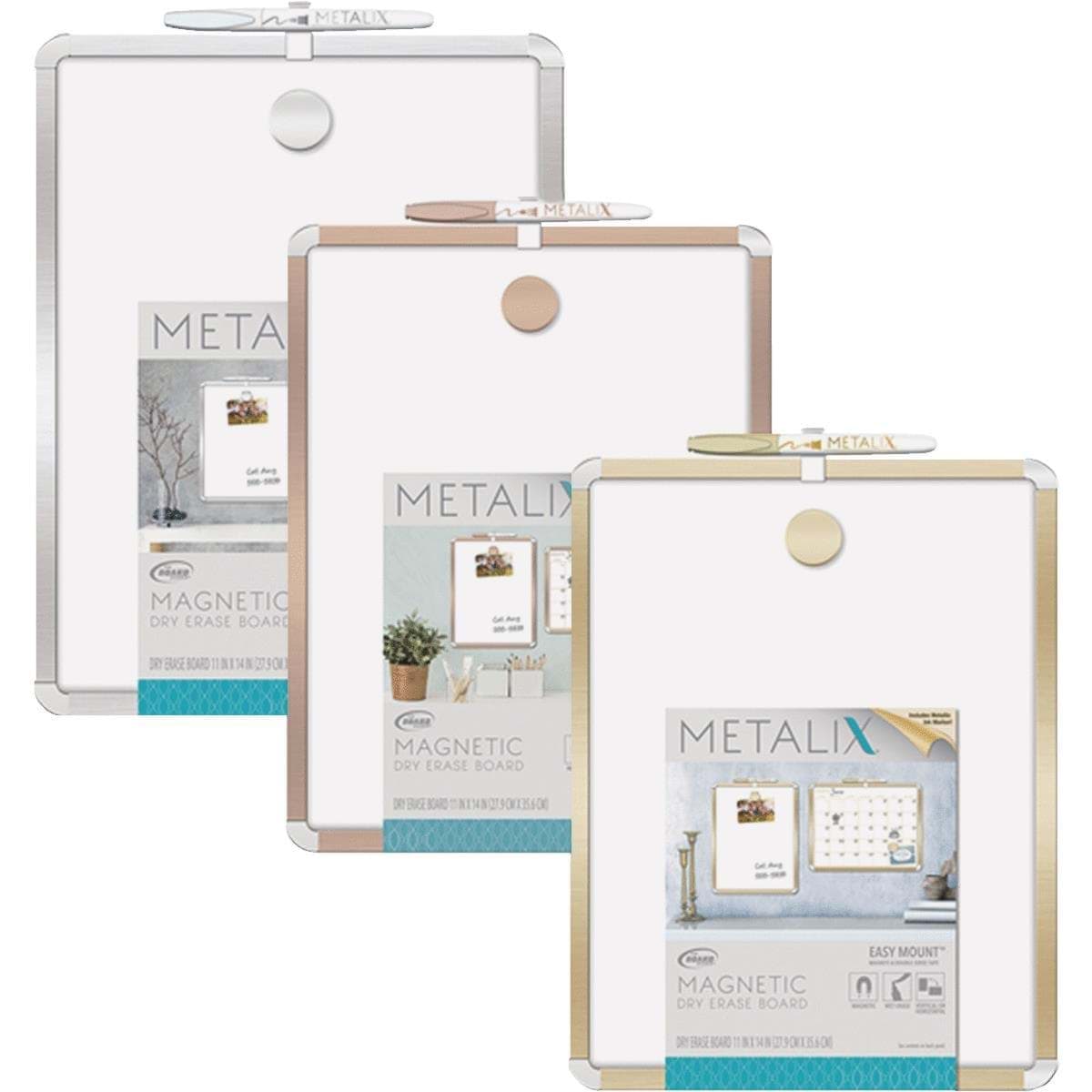 Picture of The Board Dudes Metalix Magnetic Dry-Erase Board