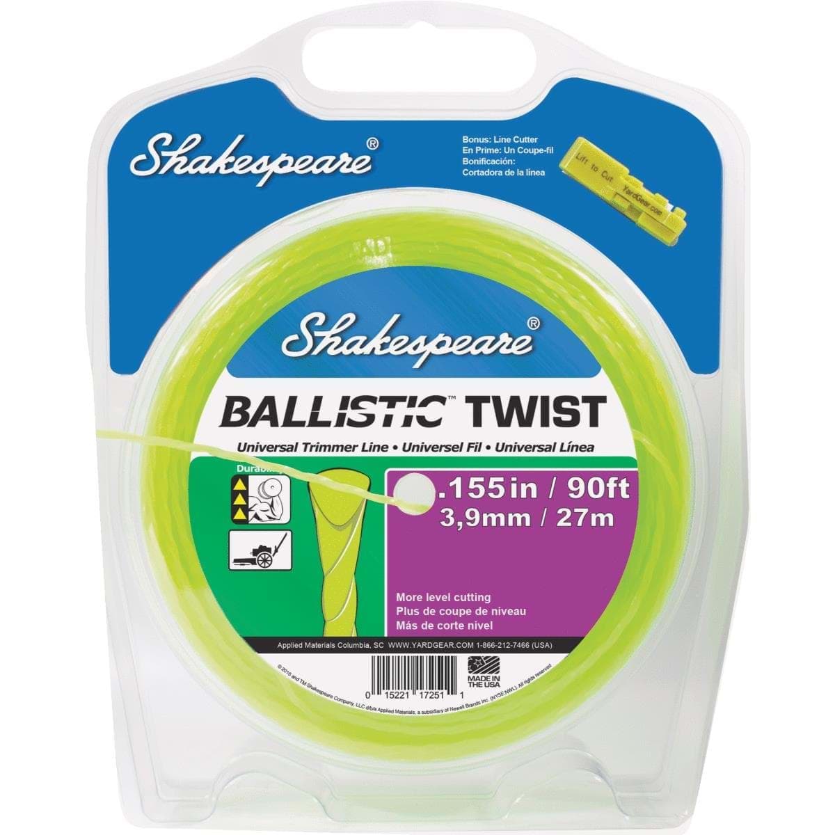 Picture of Shakespeare Ballistic Twist Universal Trimmer Line