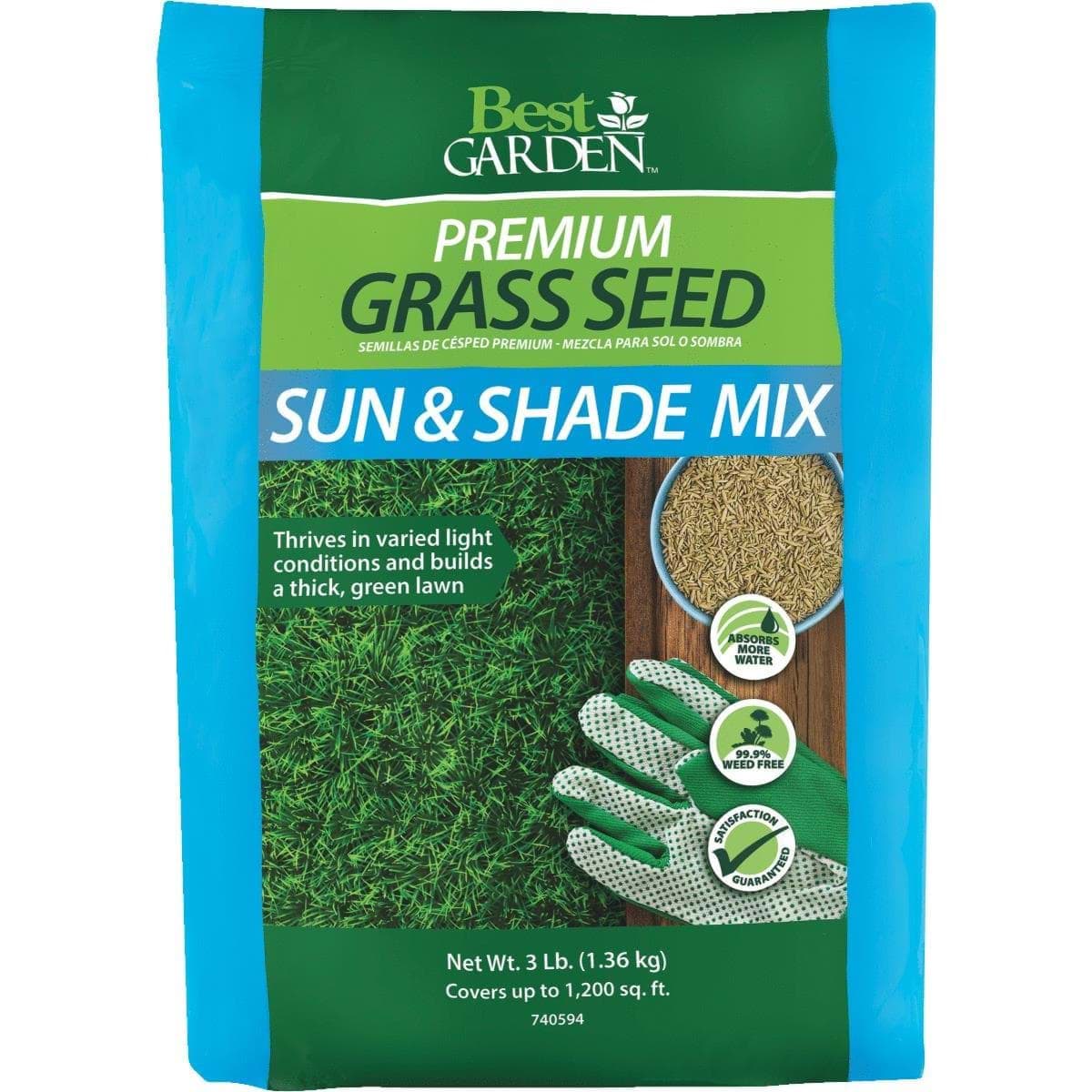 Picture of Best Garden Premium Sun & Shade Grass Seed