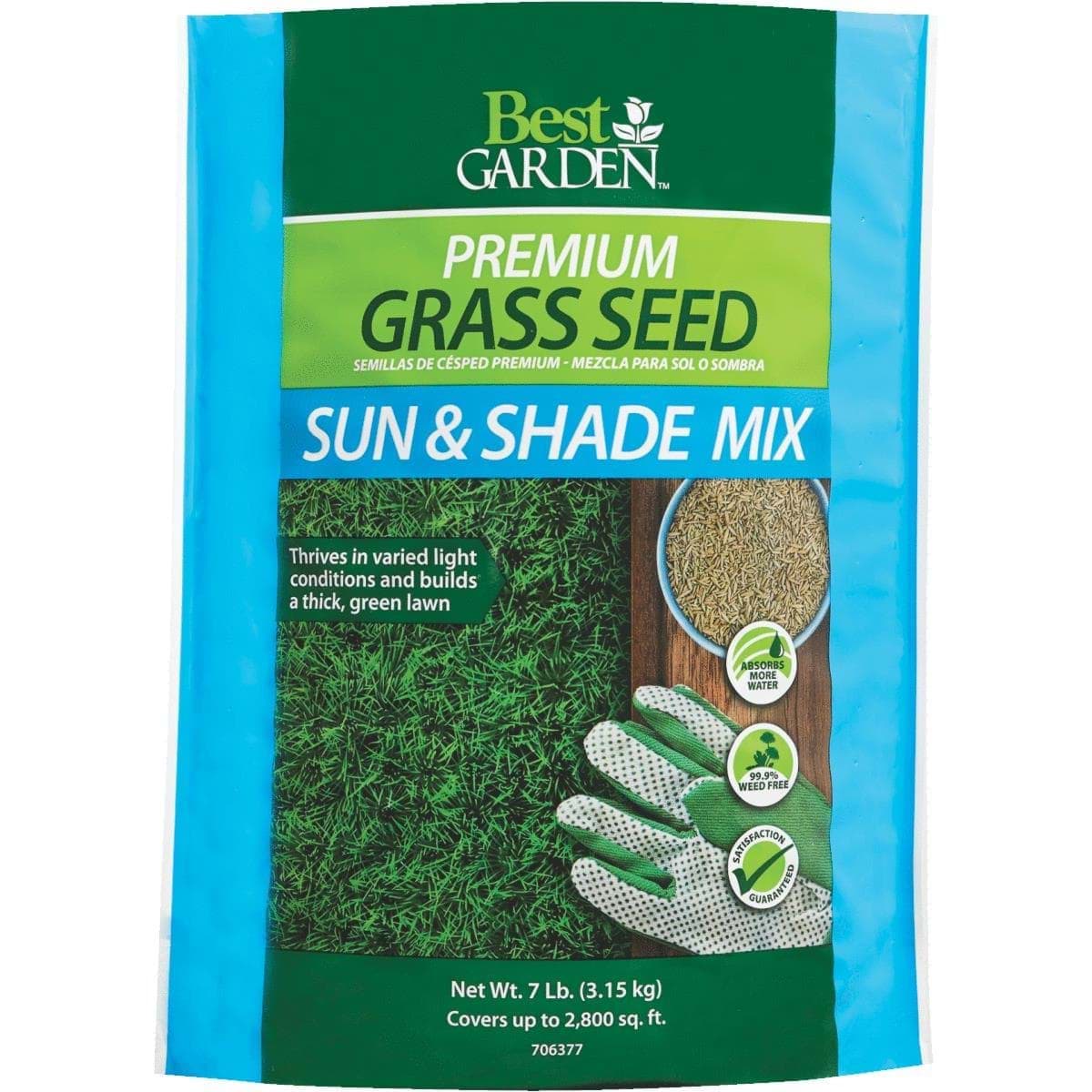 Picture of Best Garden Premium Sun & Shade Grass Seed