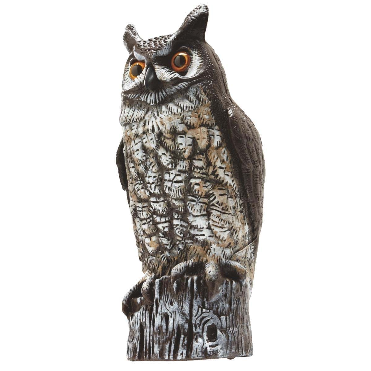 Picture of Gardeneer Natural Enemy Scarecrow Great Horned Owl Pest Deterrent Decoy