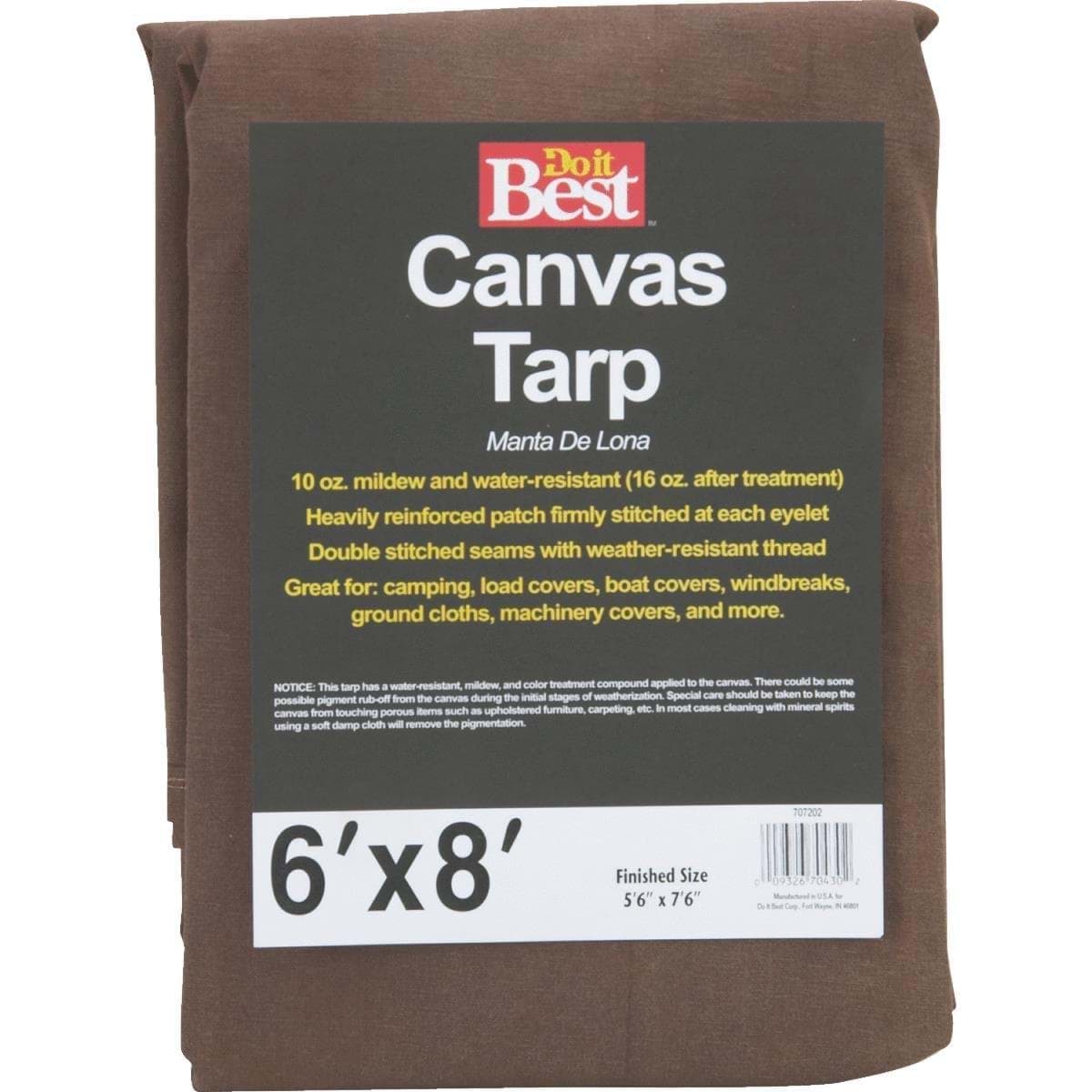 Picture of Do it Best Canvas Tarp