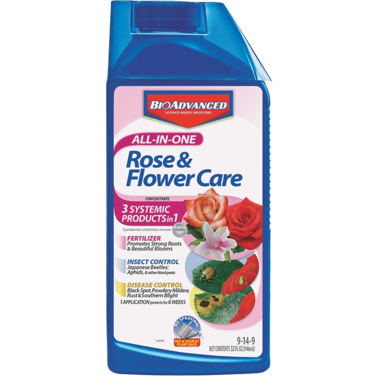 Picture of BioAdvanced All-in-1 Rose Insect Killer & Disease Control
