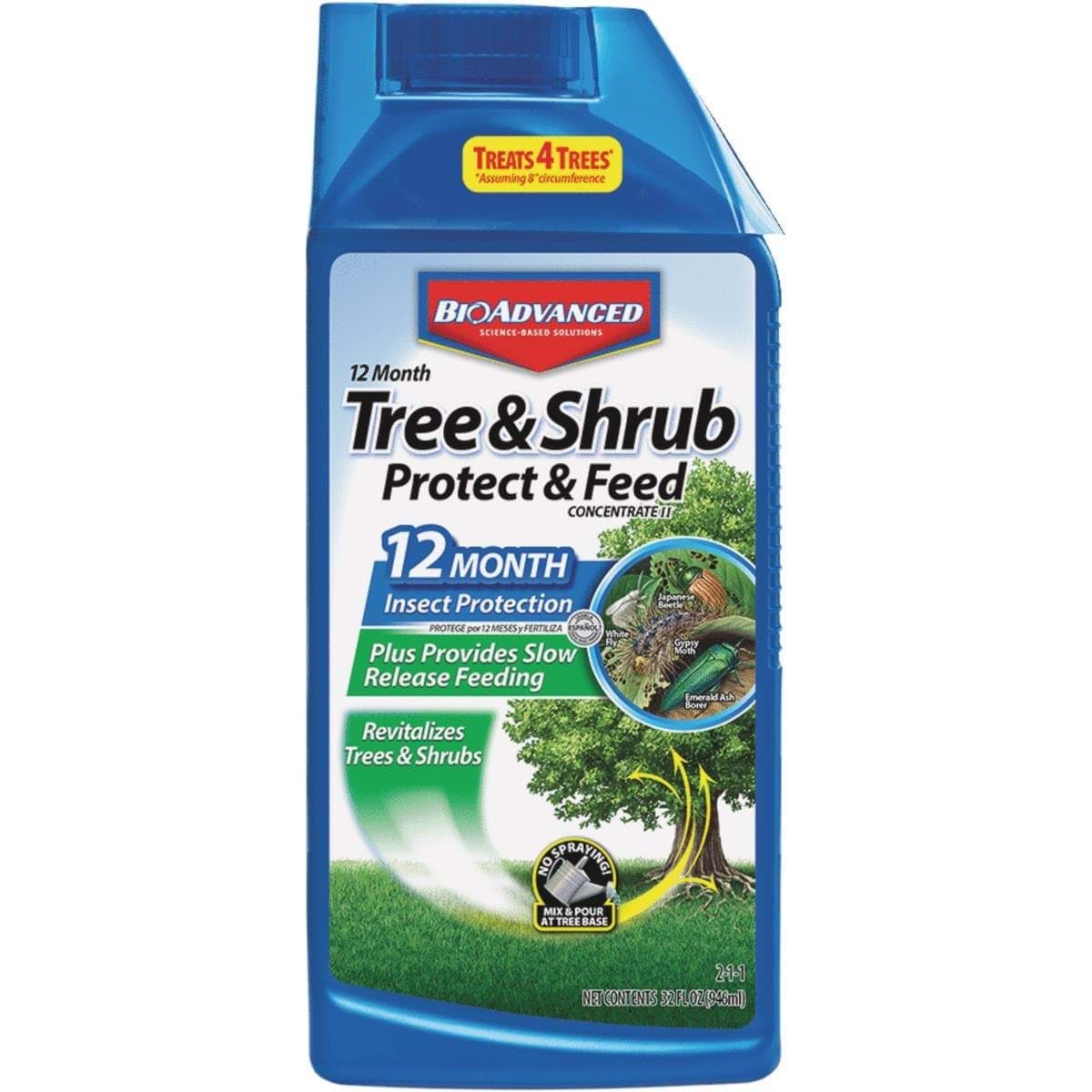 Picture of BioAdvanced Tree & Shrub Protect & Feed Insect Killer