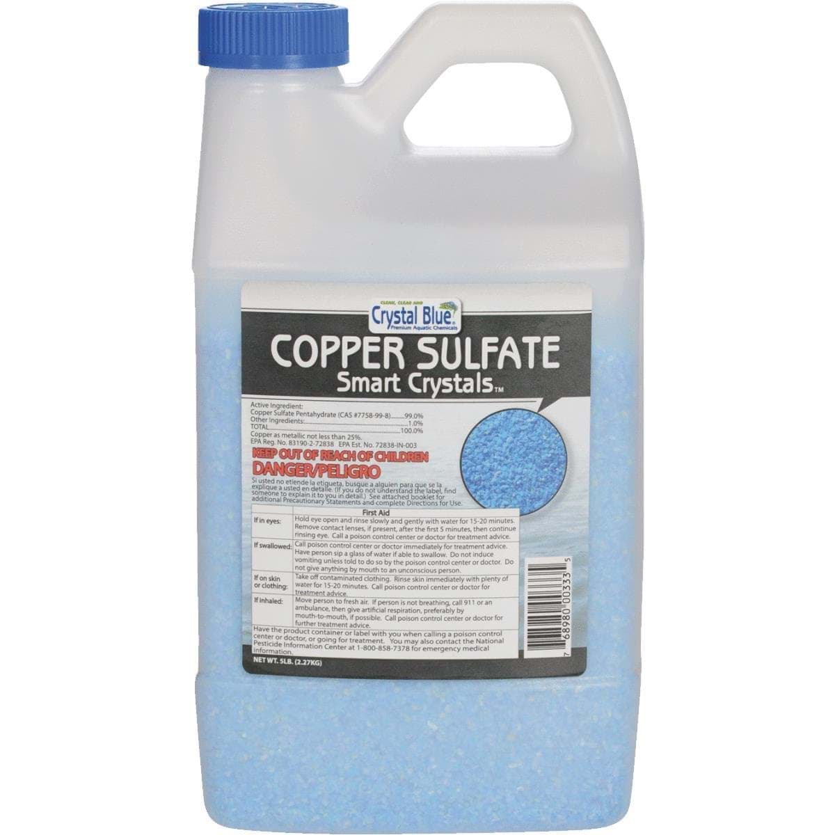 Picture of Crystal Blue Copper Sulfate Smart Crystals Moss & Algae Killer