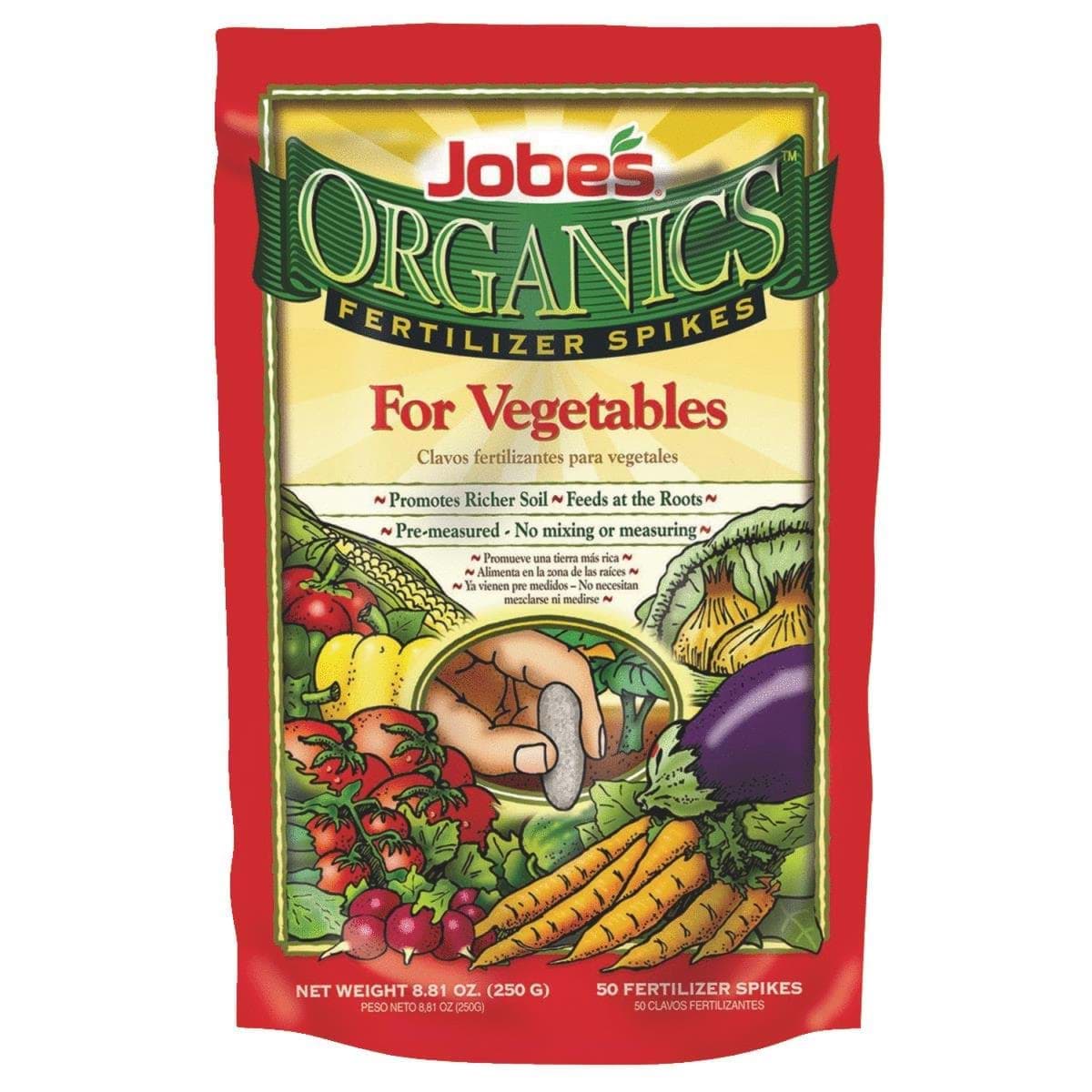 Picture of Jobe's Organic Vegetable Fertilizer Spikes
