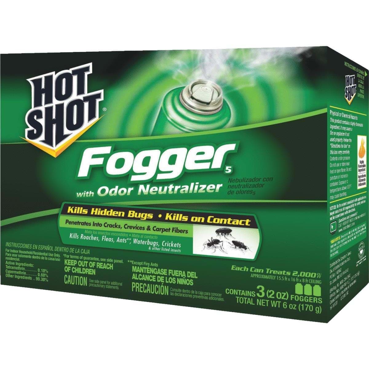 Picture of Hot Shot Indoor Insect Fogger With Odor Neutralizer