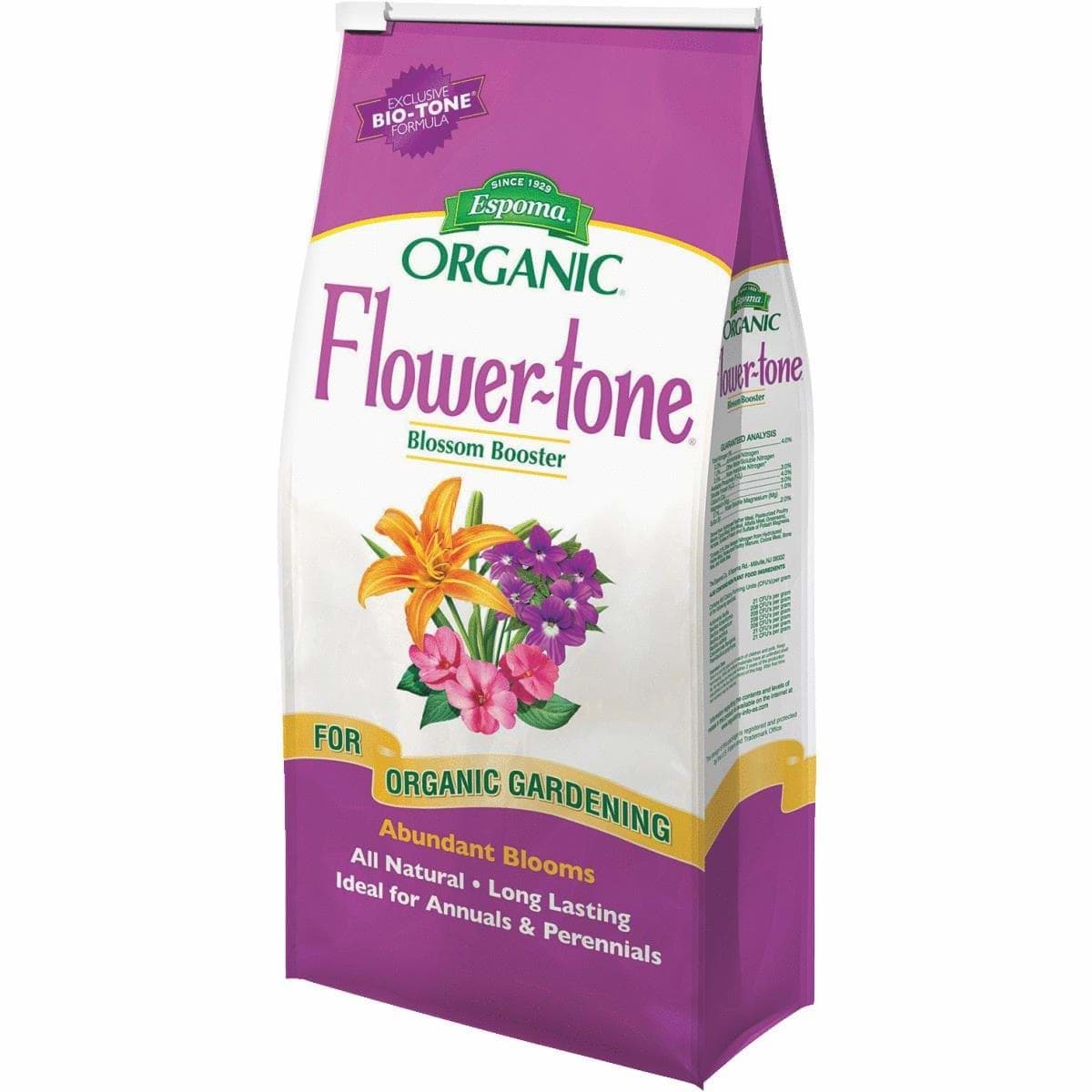 Picture of Espoma Organic Flower-tone Dry Plant Food