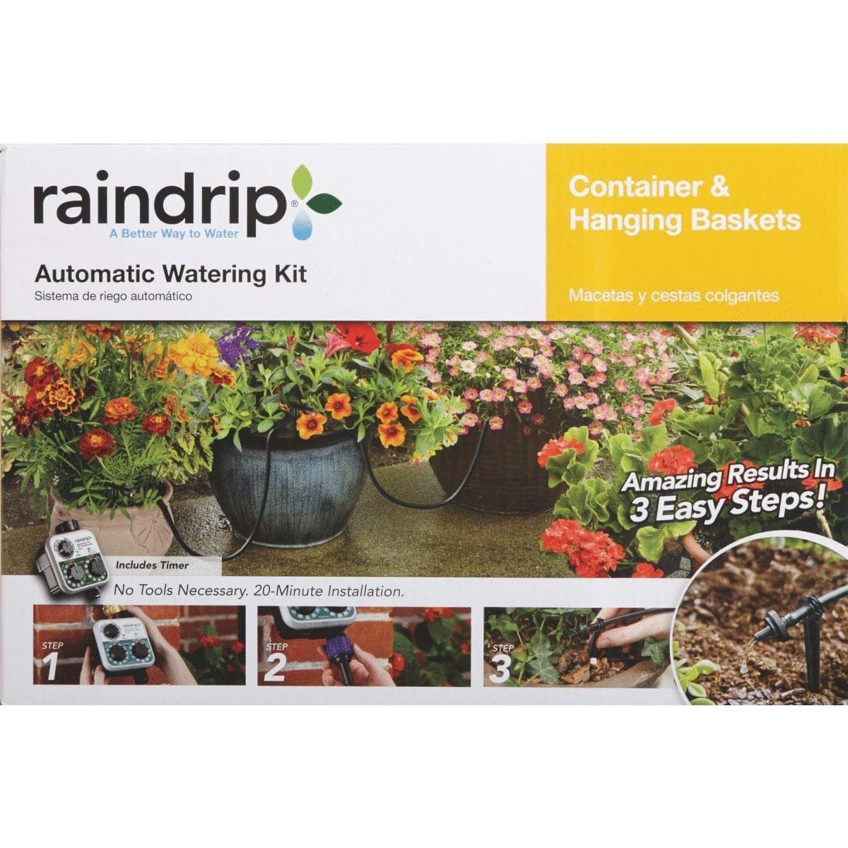 RopeSoapNDope. Raindrip Patio Drip Irrigation Watering Kit