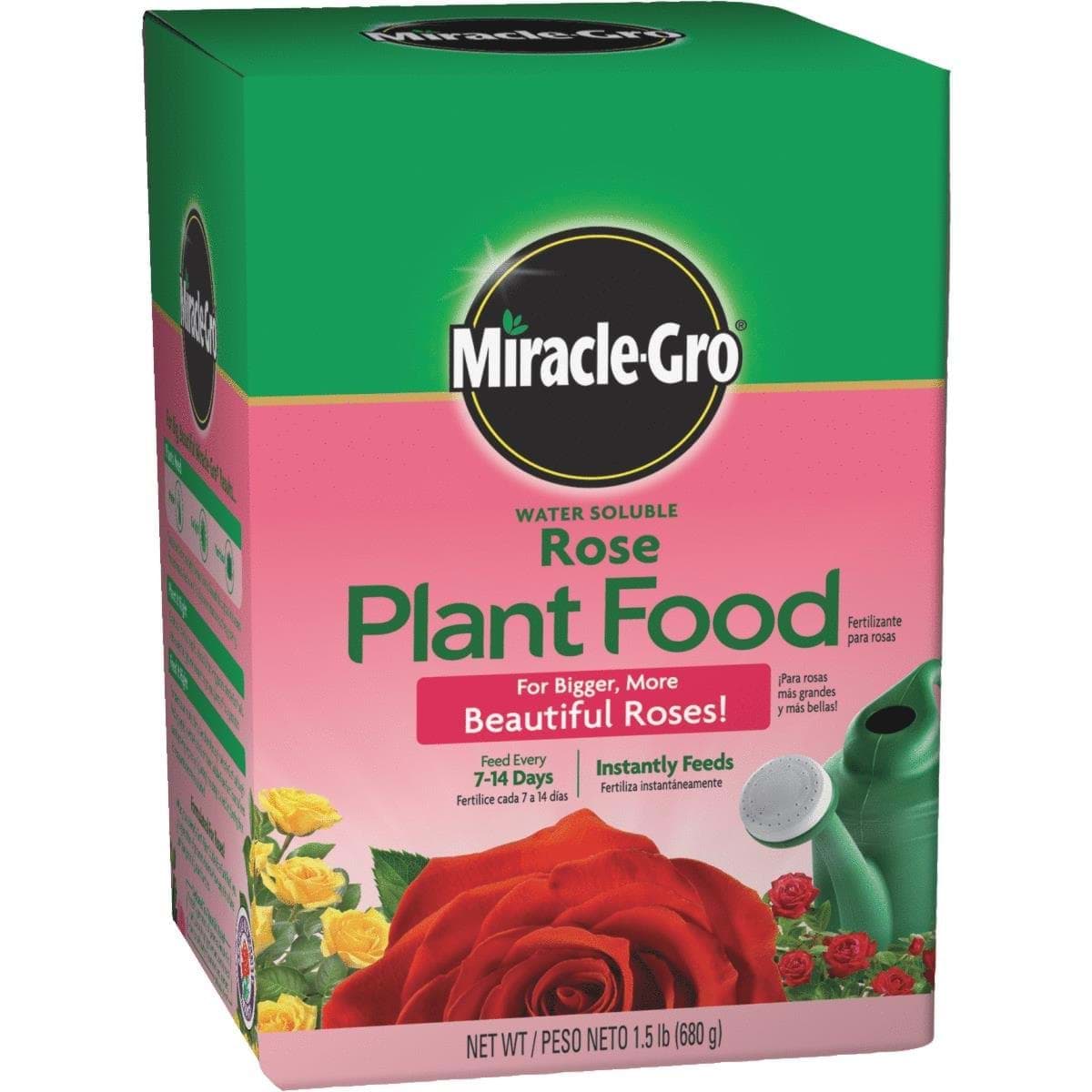 Picture of Miracle-Gro Water Soluble Rose Dry Plant Food