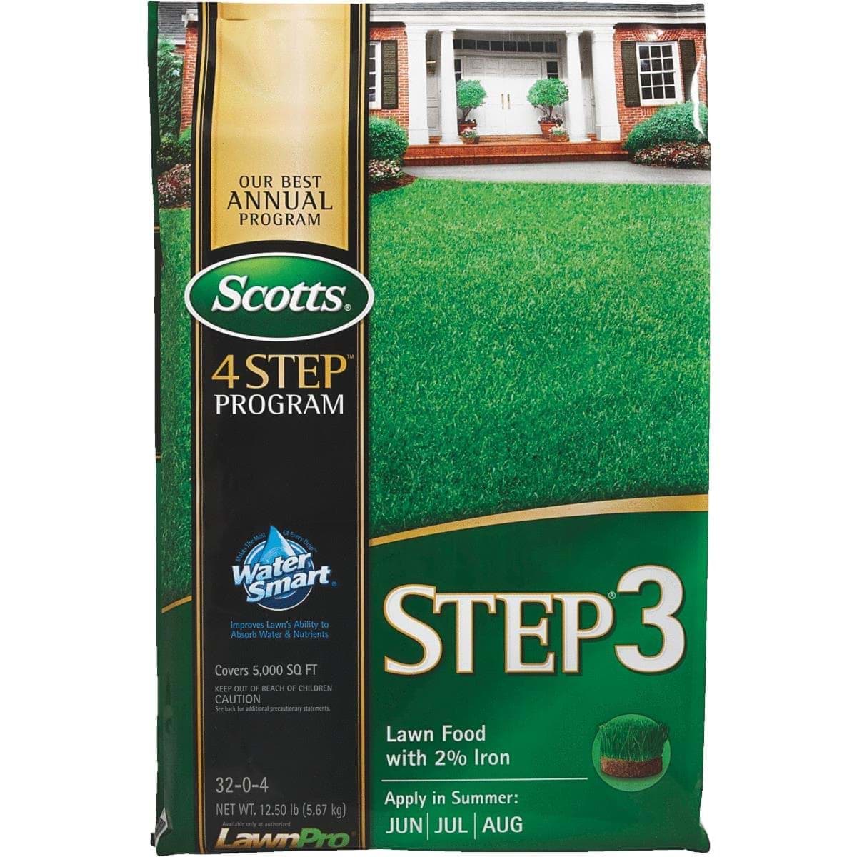 Picture of Scotts 4-Step Program Step 3 Lawn Fertilizer With 2% Iron