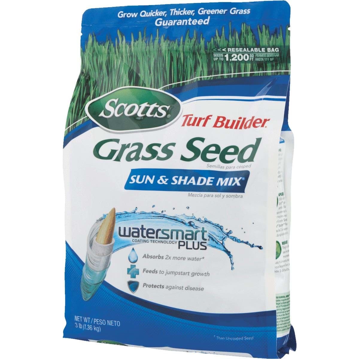 RopeSoapNDope. Scotts Turf Builder Sun & Shade Grass Seed