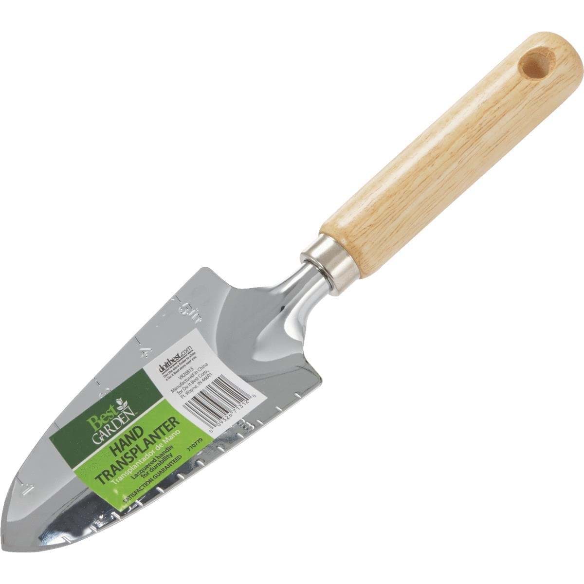 Picture of Best Garden Chrome Hand Transplanter Trowel