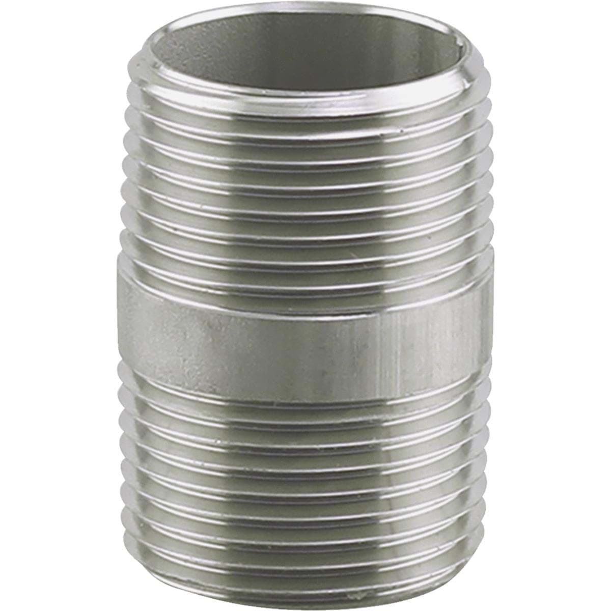 Picture of PLUMB-EEZE Stainless Steel Nipple - 3/8"MIP x 3"