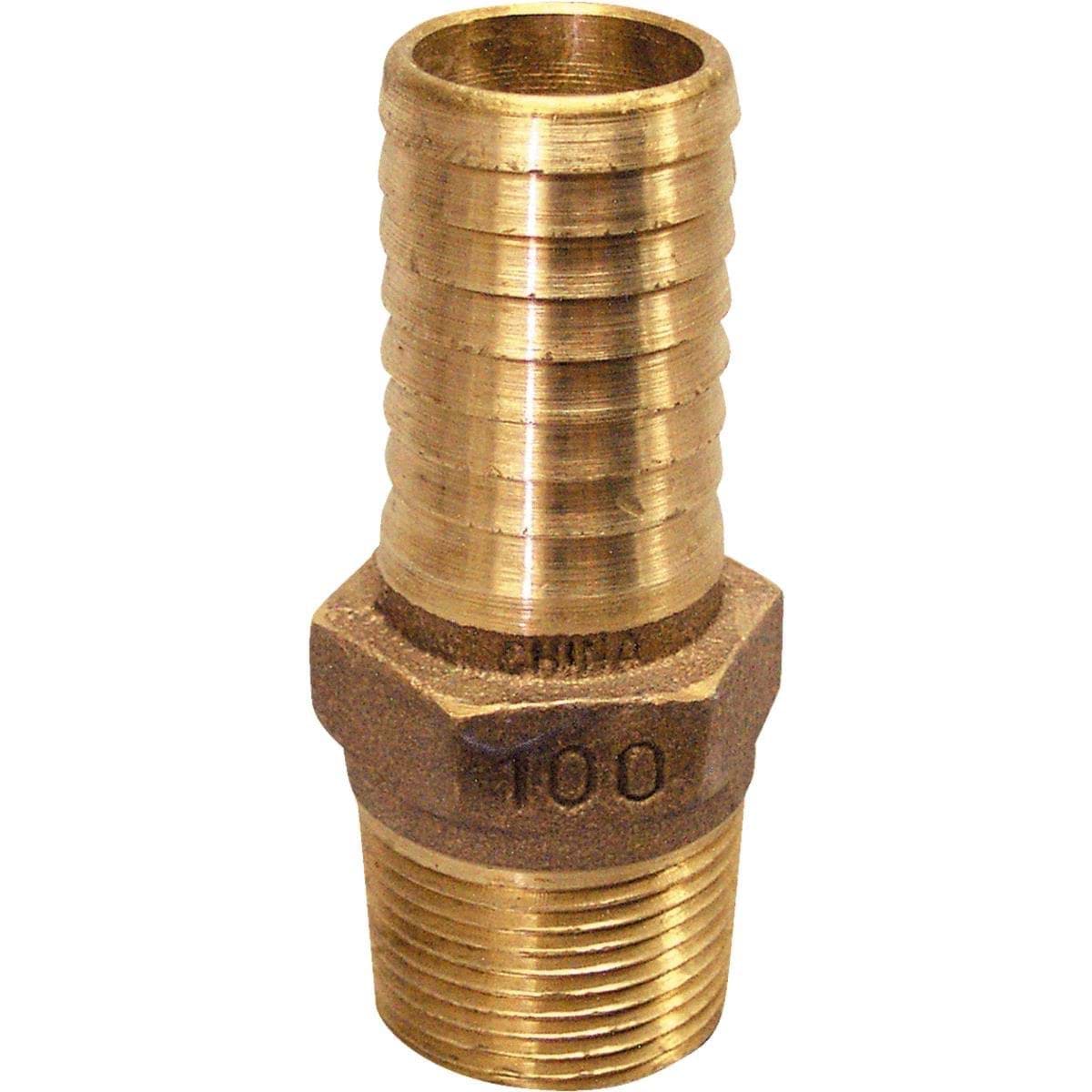 Picture of Low Lead Brass Hose Barb Male Adapter -3/4"MIP x 3/4"Insert