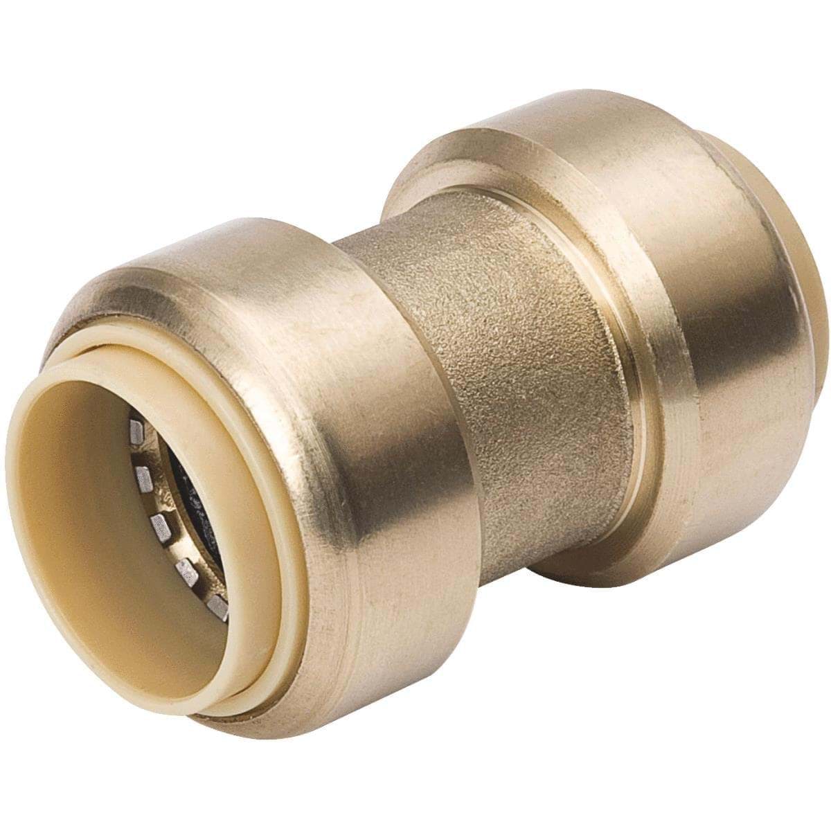 Picture of ProLine Brass Push Fit X Push Fit Coupling - 3/4" PF x 3/4" PF